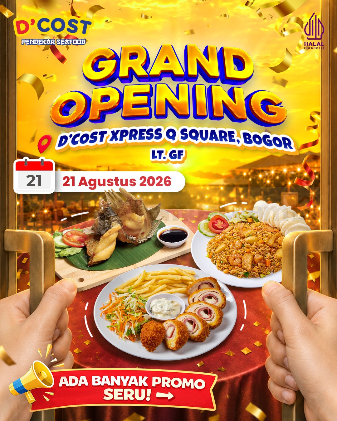 Promo D'Cost Xpress Grand Opening Bogor Buy 1 Get 1 Paket Kenyang Promo D'Cost Xpress Grand Opening Bogor Buy 1 Get 1 Paket Kenyang