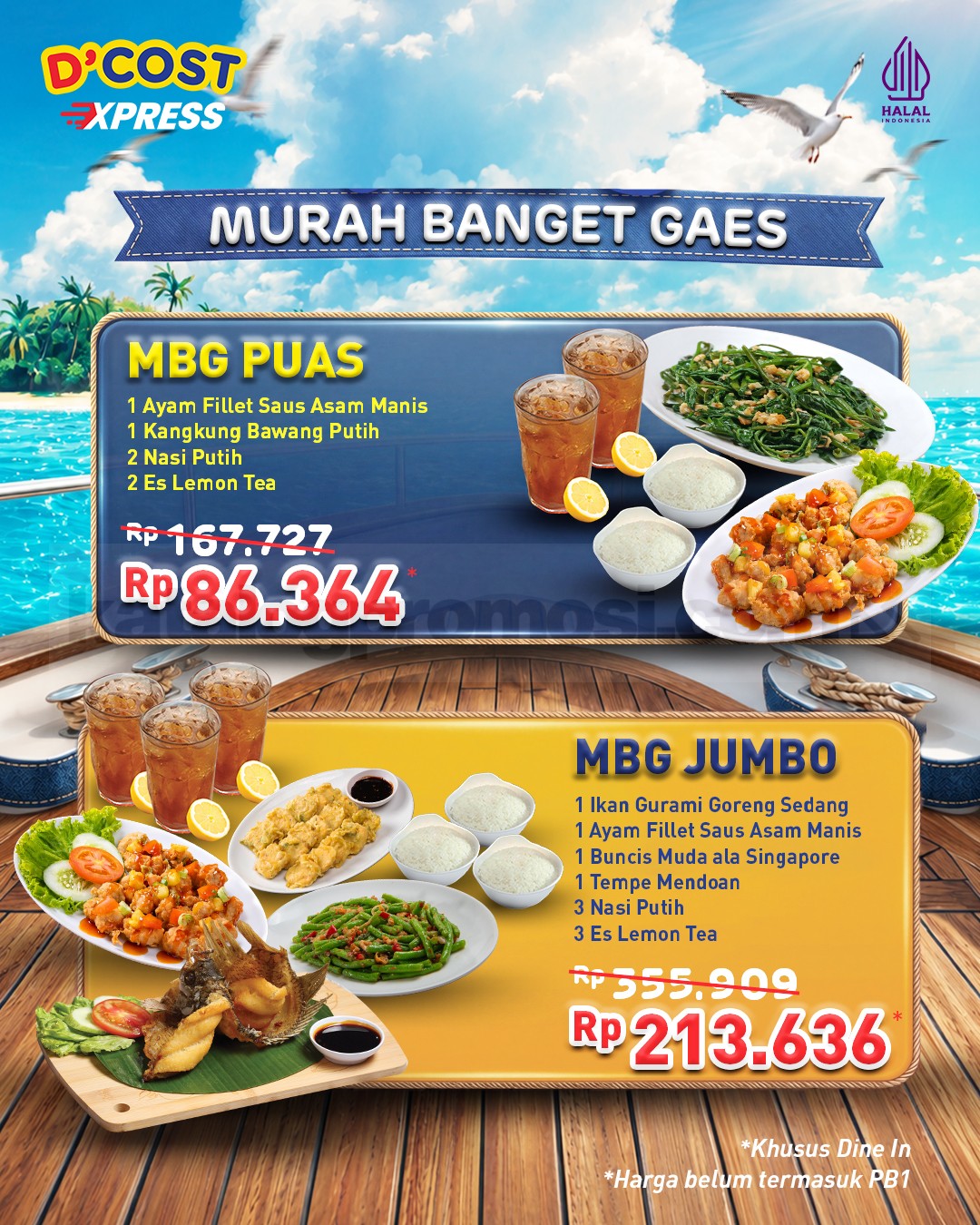 Promo D'Cost Xpress Grand Opening Bogor Buy 1 Get 1 Paket Kenyang Promo D'Cost Xpress Grand Opening Bogor Buy 1 Get 1 Paket Kenyang 2