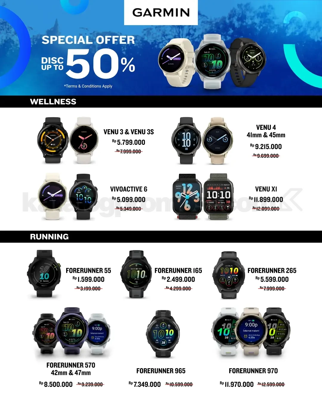 Promo Garmin BRI Wellness Experience hingga 50% Promo Garmin BRI Wellness Experience hingga 50% 1