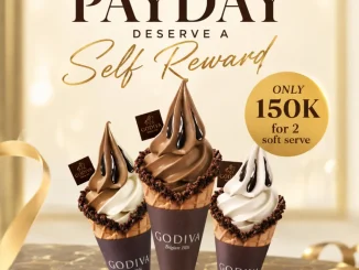 Promo GODIVA Payday 2 Soft Serve Hanya Rp. 150.000 selama 24–31 Agustus 2026