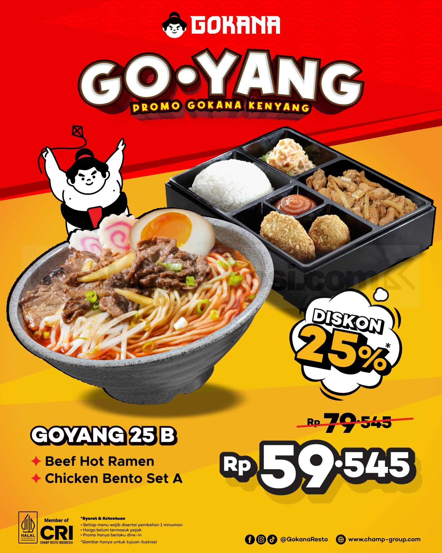 Promo Gokana GOYANG Menu Favorit Diskon 25% Promo Gokana GOYANG Menu Favorit Diskon 25% 2