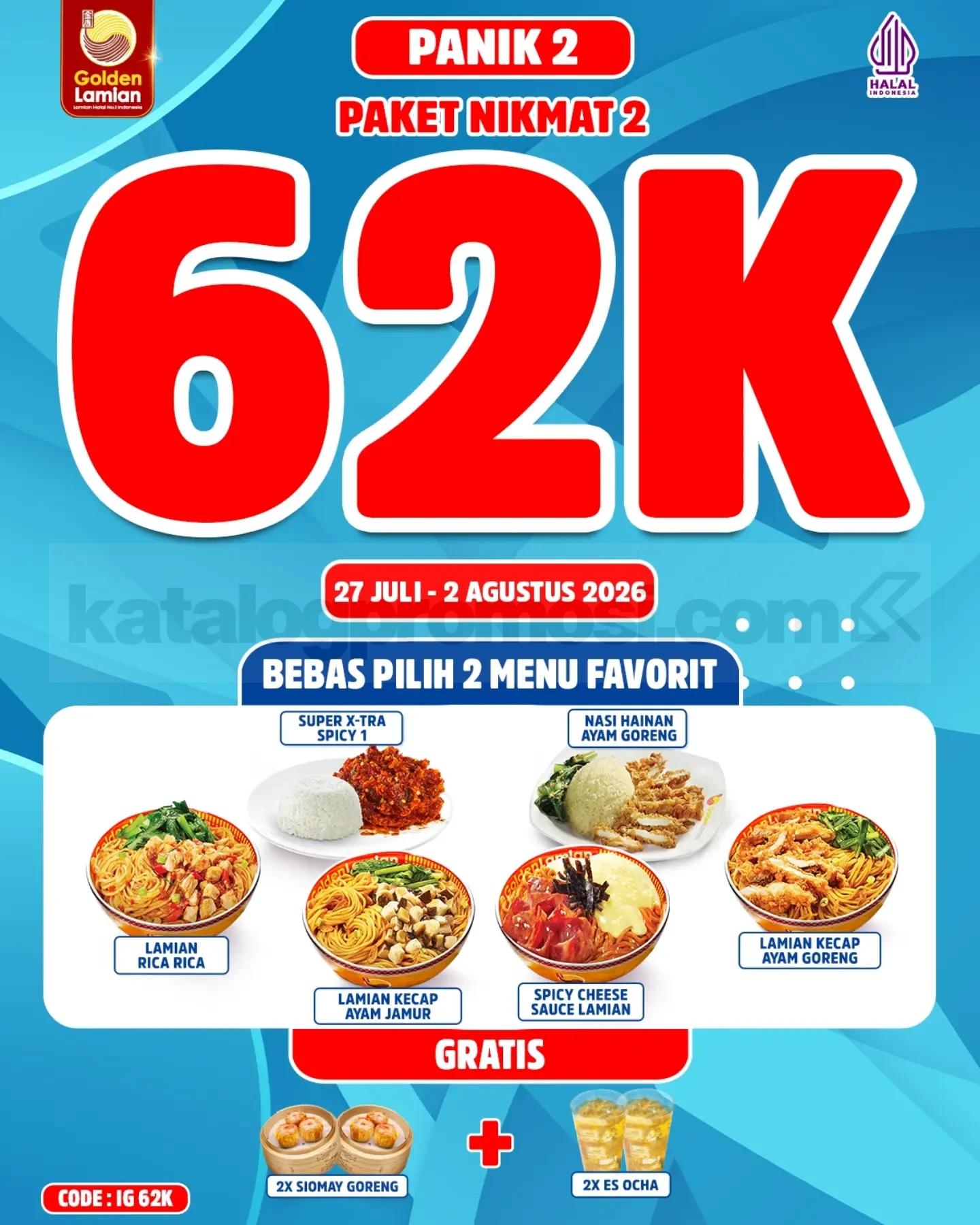 Promo Golden Lamian Paket Nikmat Mulai Rp. 30.000