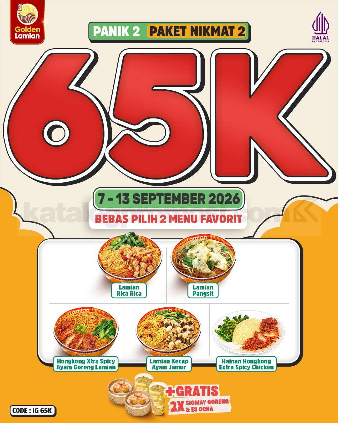 Promo Golden Lamian Paket Nikmat Mulai Rp35.000 Promo Golden Lamian Paket Nikmat Mulai Rp35.000 1