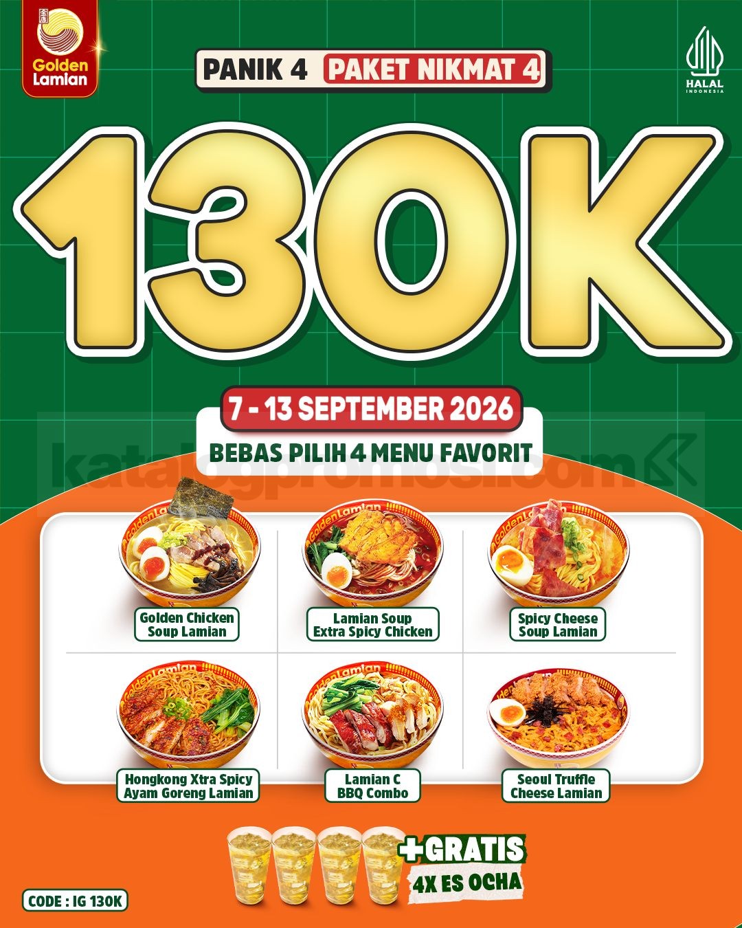 Promo Golden Lamian Paket Nikmat Mulai Rp35.000 Promo Golden Lamian Paket Nikmat Mulai Rp35.000 3