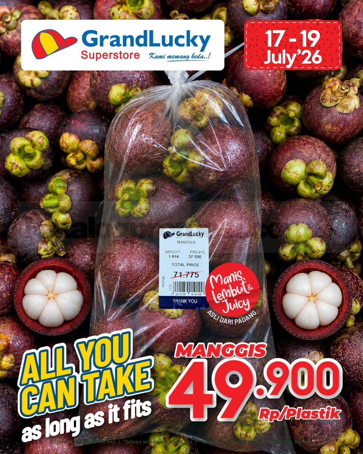 Promo GRAND LUCKY JSM 17-19 Juli 2026