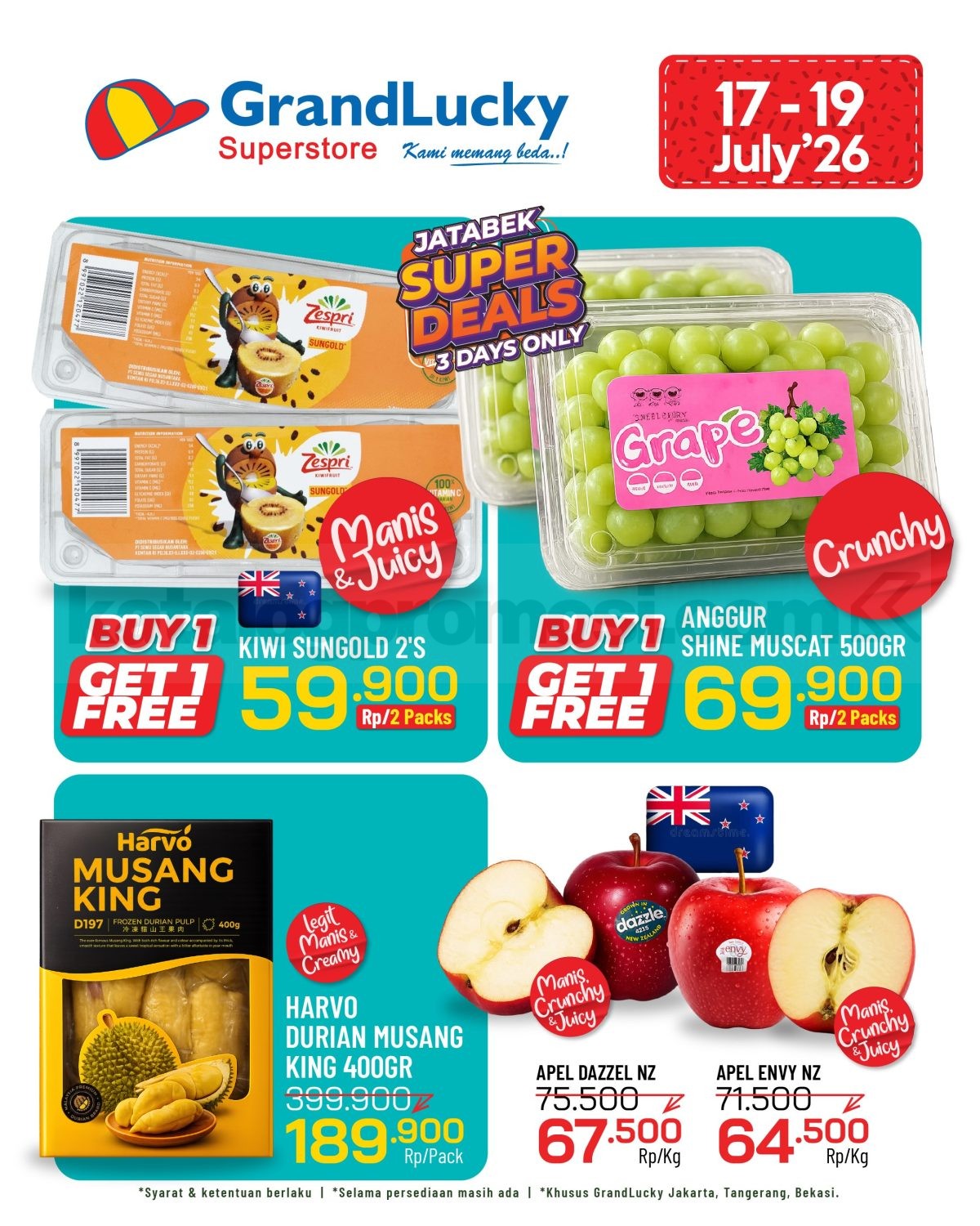 Promo GRAND LUCKY JSM 17-19 Juli 2026