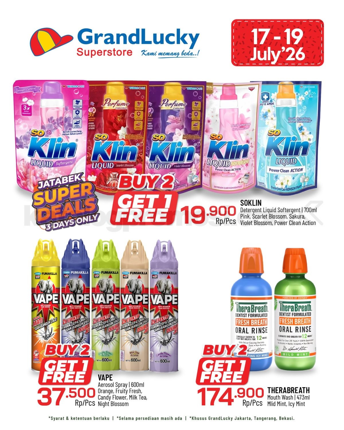 Promo GRAND LUCKY JSM 17-19 Juli 2026