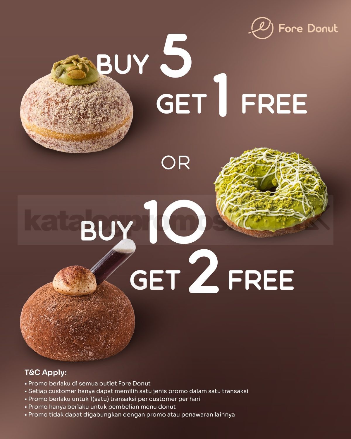 Promo Grand Opening Fore Donut Pakuwon City Mall Plaza Surabaya Promo Grand Opening Fore Donut Pakuwon City Mall Plaza Surabaya 2