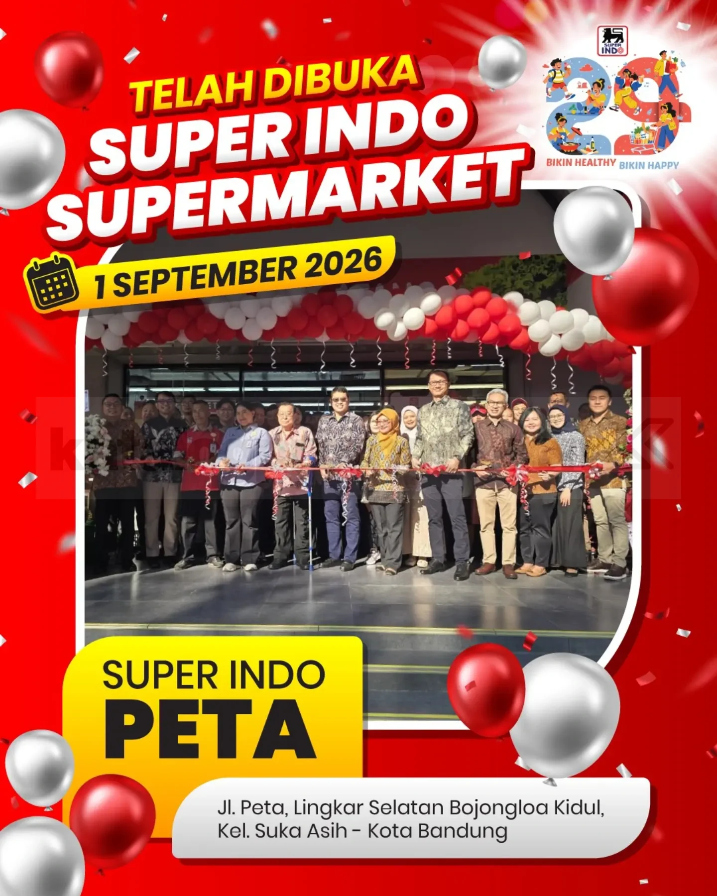 Promo Grand Opening Super Indo Peta Bandung, Ada Promo Setiap Hari !