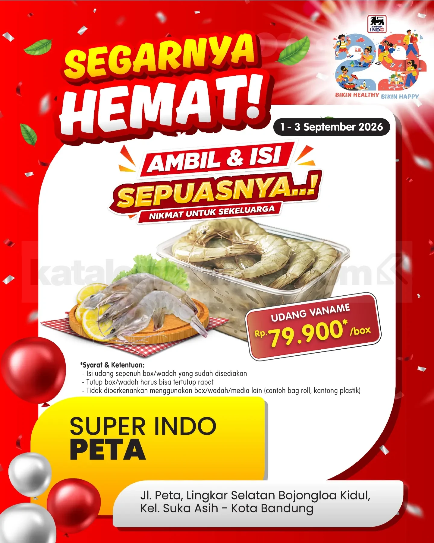 Promo Grand Opening Super Indo Peta Bandung, Ada Promo Setiap Hari ! Promo Grand Opening Super Indo Peta Bandung, Ada Promo Setiap Hari ! 6