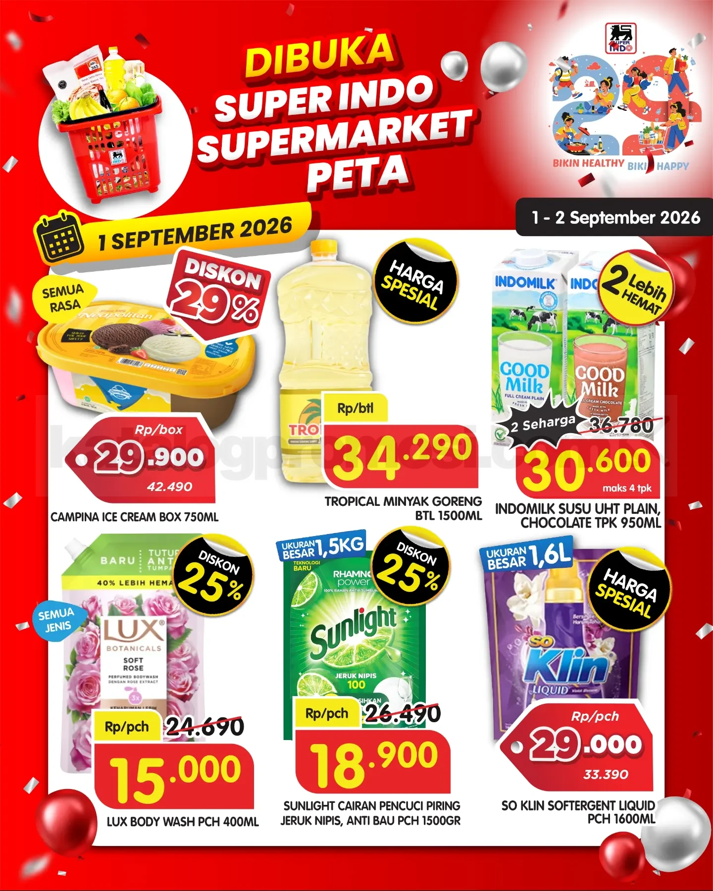 Promo Grand Opening Super Indo Peta Bandung, Ada Promo Setiap Hari ! Promo Grand Opening Super Indo Peta Bandung, Ada Promo Setiap Hari ! 7
