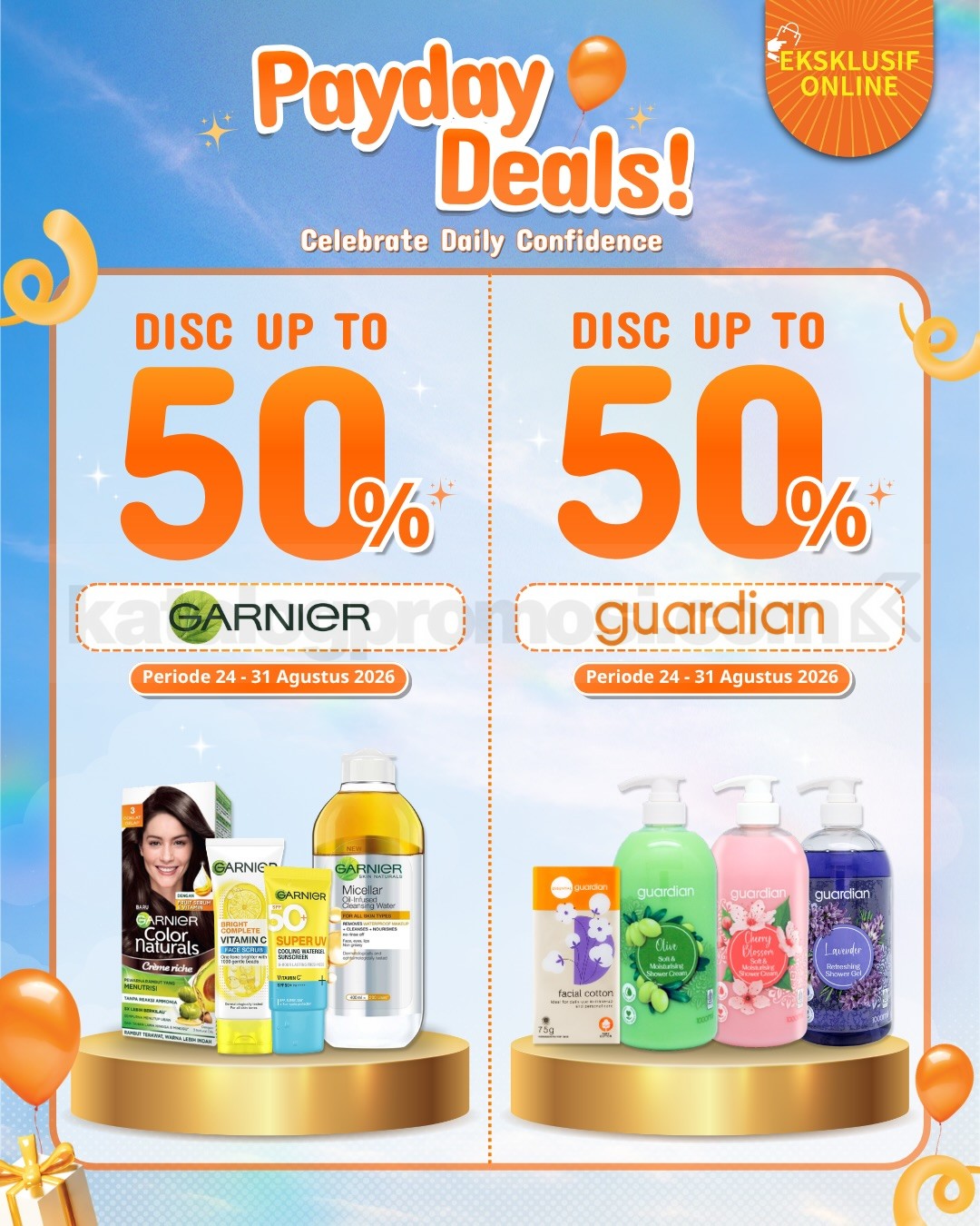 Promo Guardian Payday Deals Diskon hingga 50%