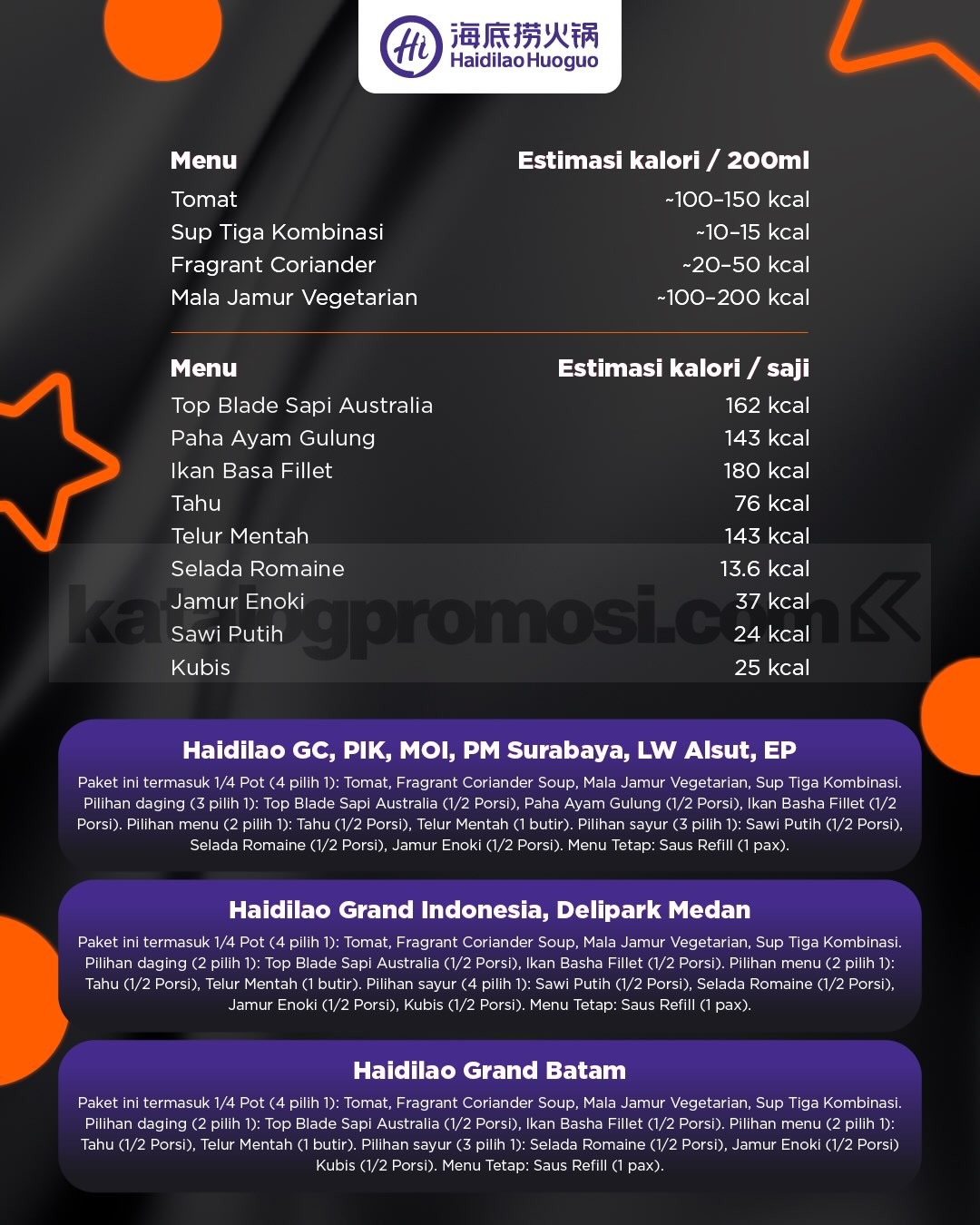 Promo Haidilao Fit Solo Package Rp189.000 Promo Haidilao Fit Solo Package Rp189.000 1