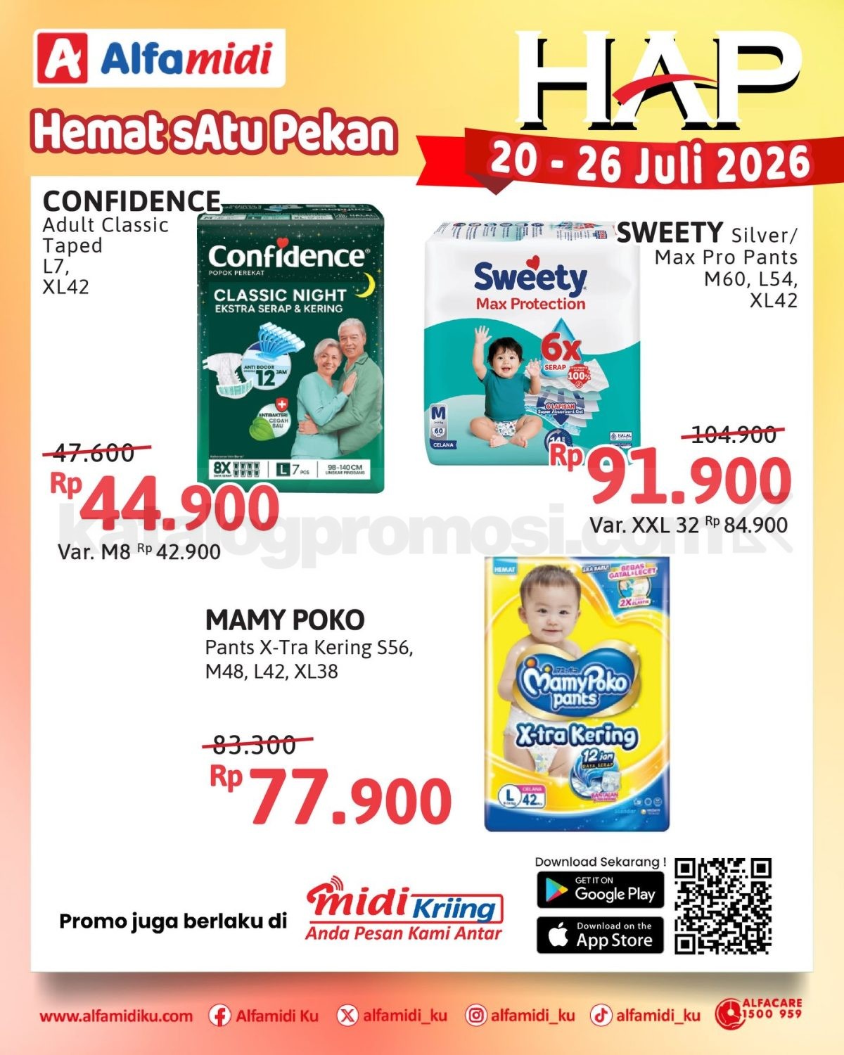 Promo HAP ALFAMIDI periode 20-26 Juli 2026 Promo HAP ALFAMIDI periode 20-26 Juli 2026 6