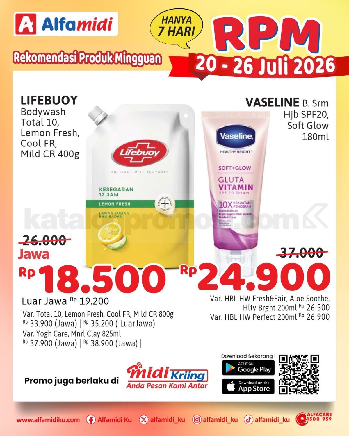 Promo HAP ALFAMIDI periode 20-26 Juli 2026 Promo HAP ALFAMIDI periode 20-26 Juli 2026 7