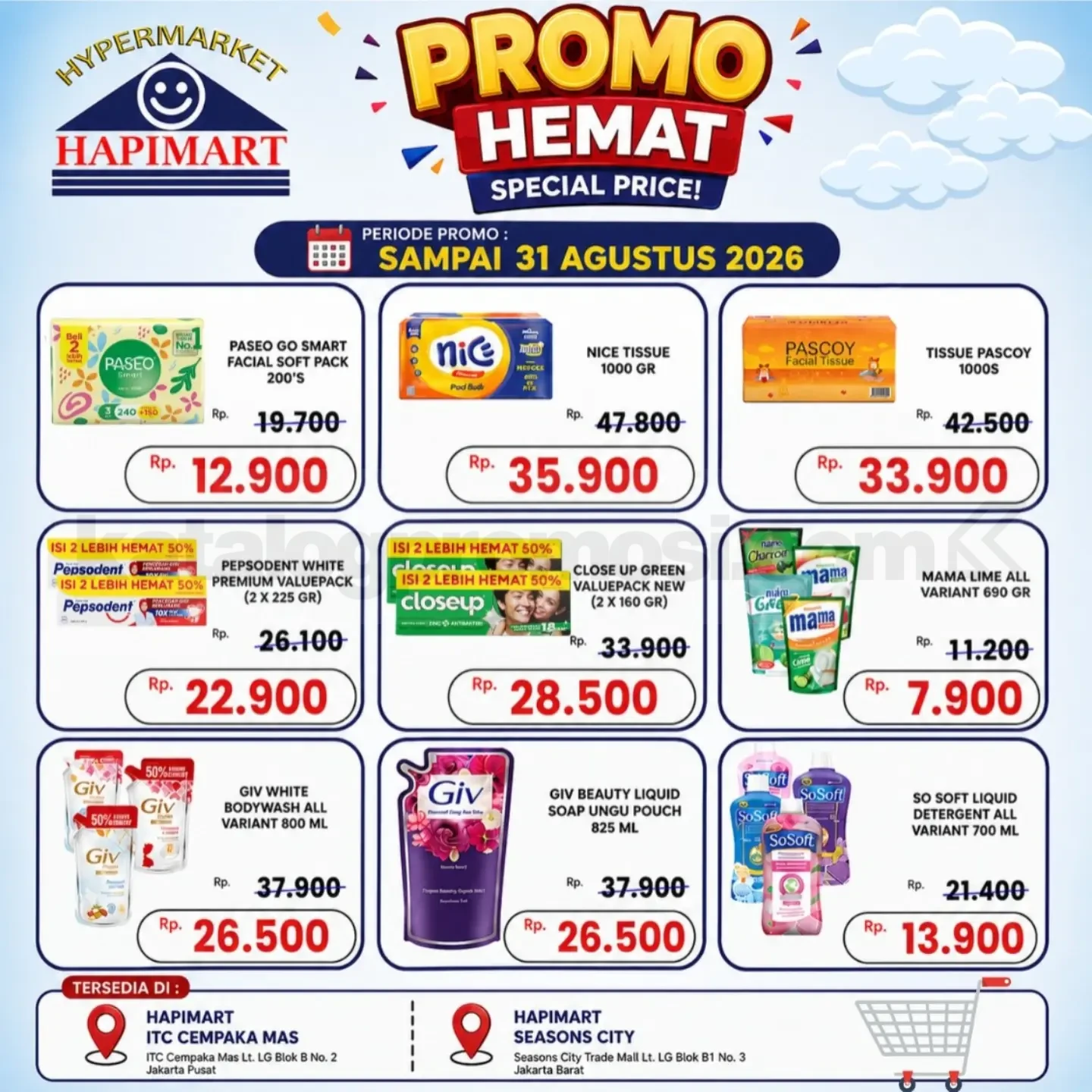 Promo HAPIMART WEEKLY DEALS periode 01-15 Agustus 2026 Promo HAPIMART WEEKLY DEALS periode 01-15 Agustus 2026 4
