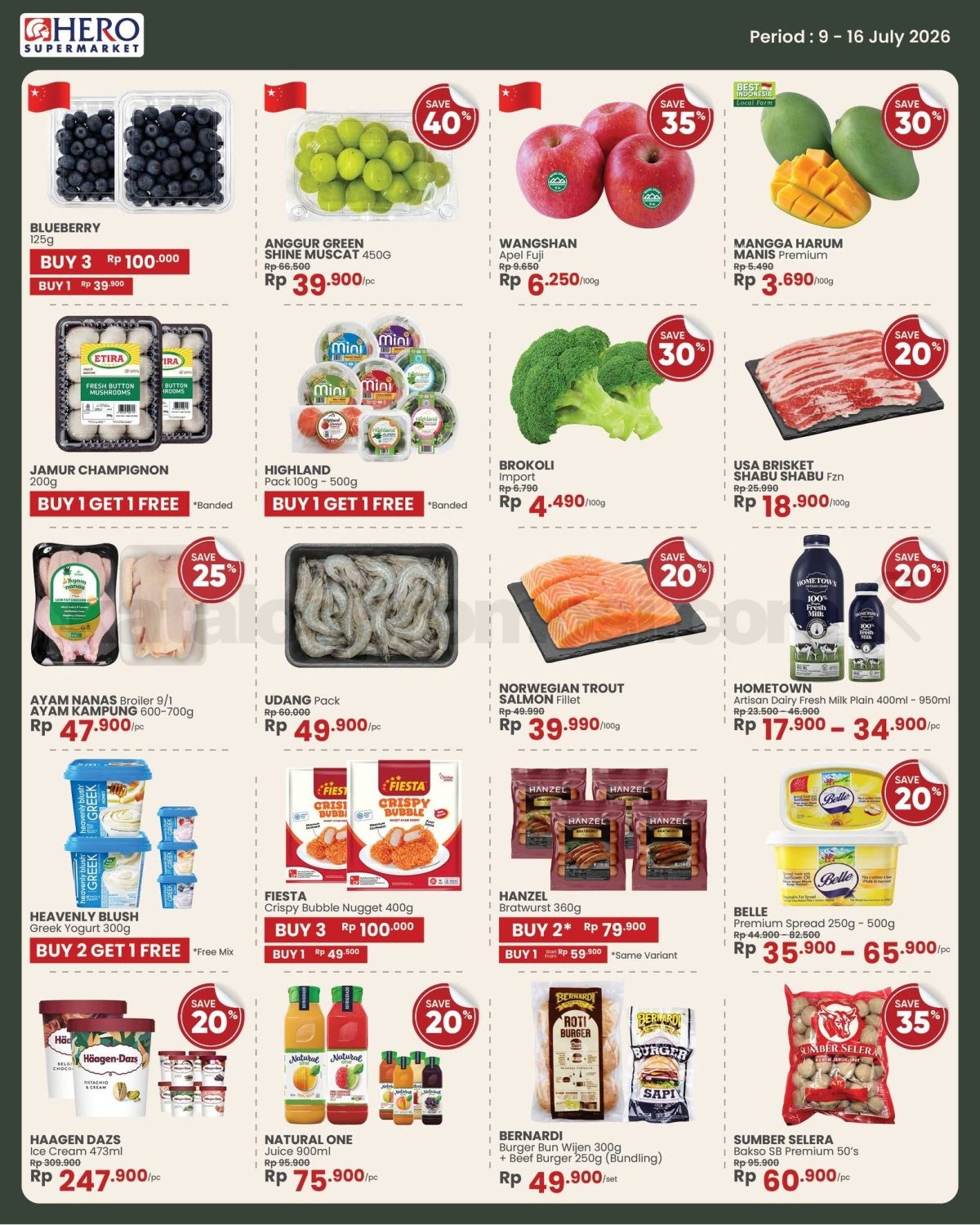 Promo HERO Supermarket Grand Opening Yasmin Square Bogor Promo HERO Supermarket Grand Opening Yasmin Square Bogor 1