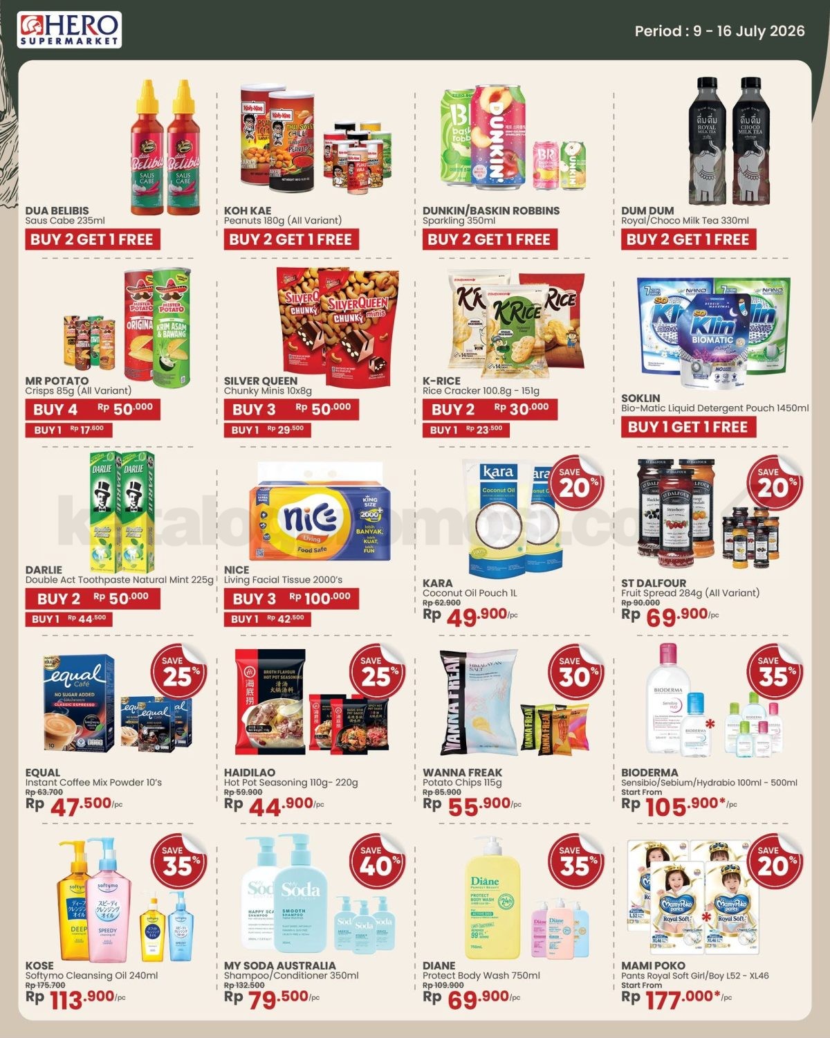Promo HERO Supermarket Grand Opening Yasmin Square Bogor Promo HERO Supermarket Grand Opening Yasmin Square Bogor 2