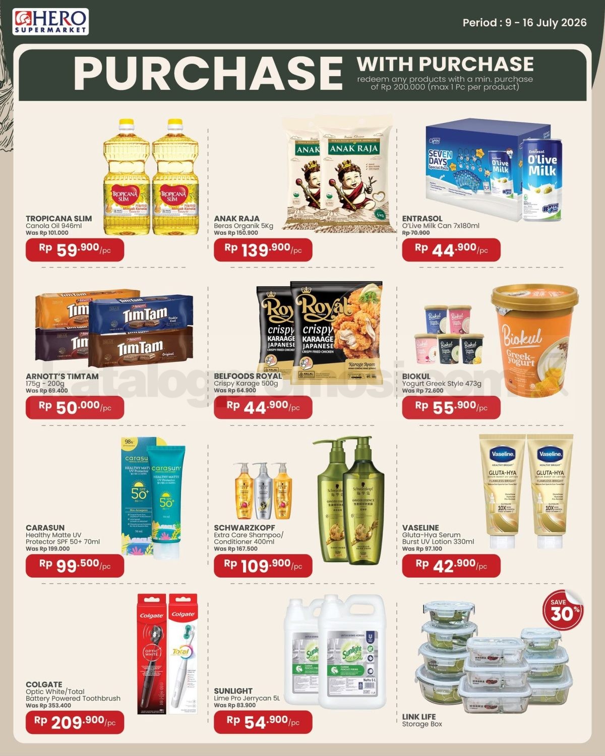Promo HERO Supermarket Grand Opening Yasmin Square Bogor Promo HERO Supermarket Grand Opening Yasmin Square Bogor 3