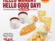 Promo HokBen Hello Monday Paket Berdua Mulai Rp27 Ribuan dengan Chicken Katsu, Egg Chicken Roll, nasi, dan Ocha.