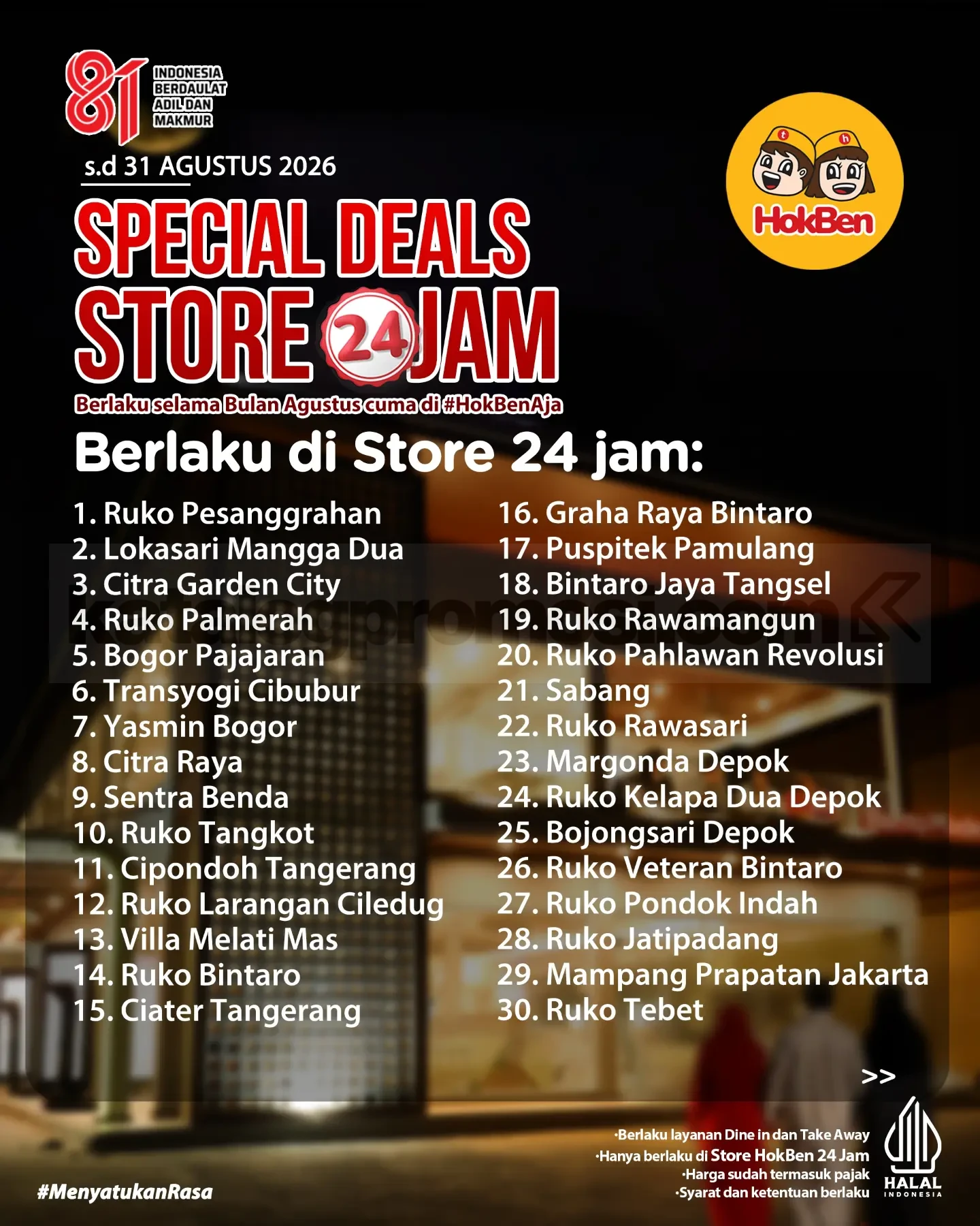 Promo HokBen Special Deals Gratis Chicken Tofu Promo HokBen Special Deals Gratis Chicken Tofu 1