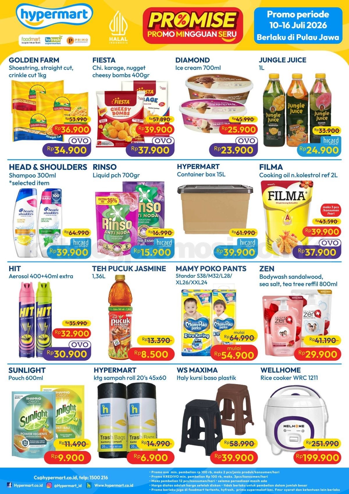 Promo Hypermart Weekday 13-16 Juli 2026