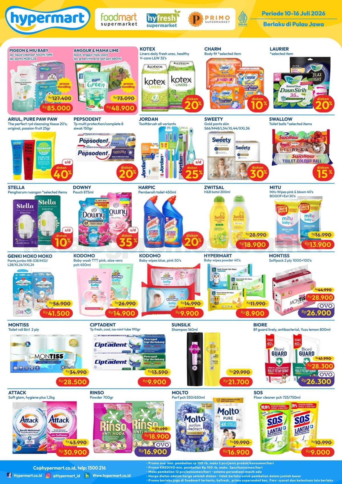 Promo Hypermart Weekday 13-16 Juli 2026