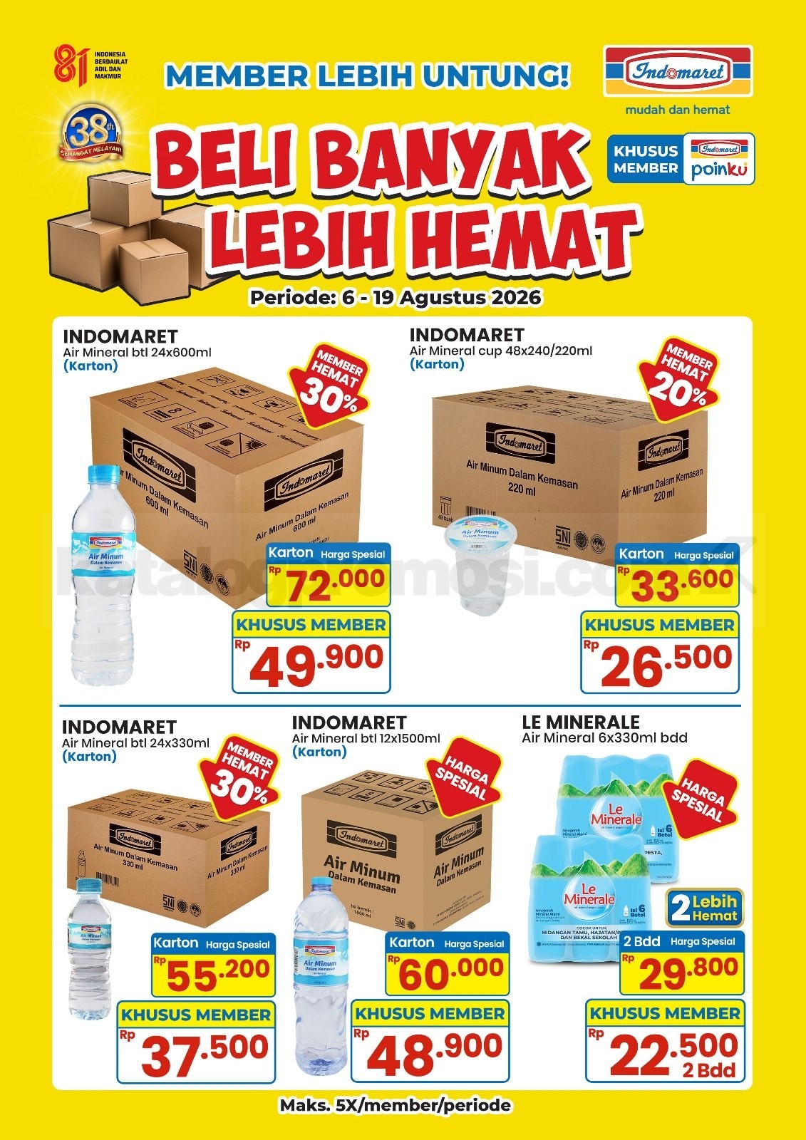 Promo Indomaret Beli Banyak Lebih Hemat 06-19 Agustus 2026 Promo Indomaret Beli Banyak Lebih Hemat 06-19 Agustus 2026