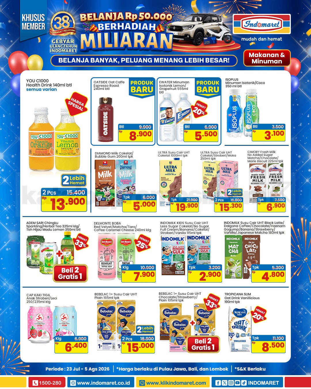 Promo Indomaret Katalog Terbaru 23 Juli - 05 Agustus 2026