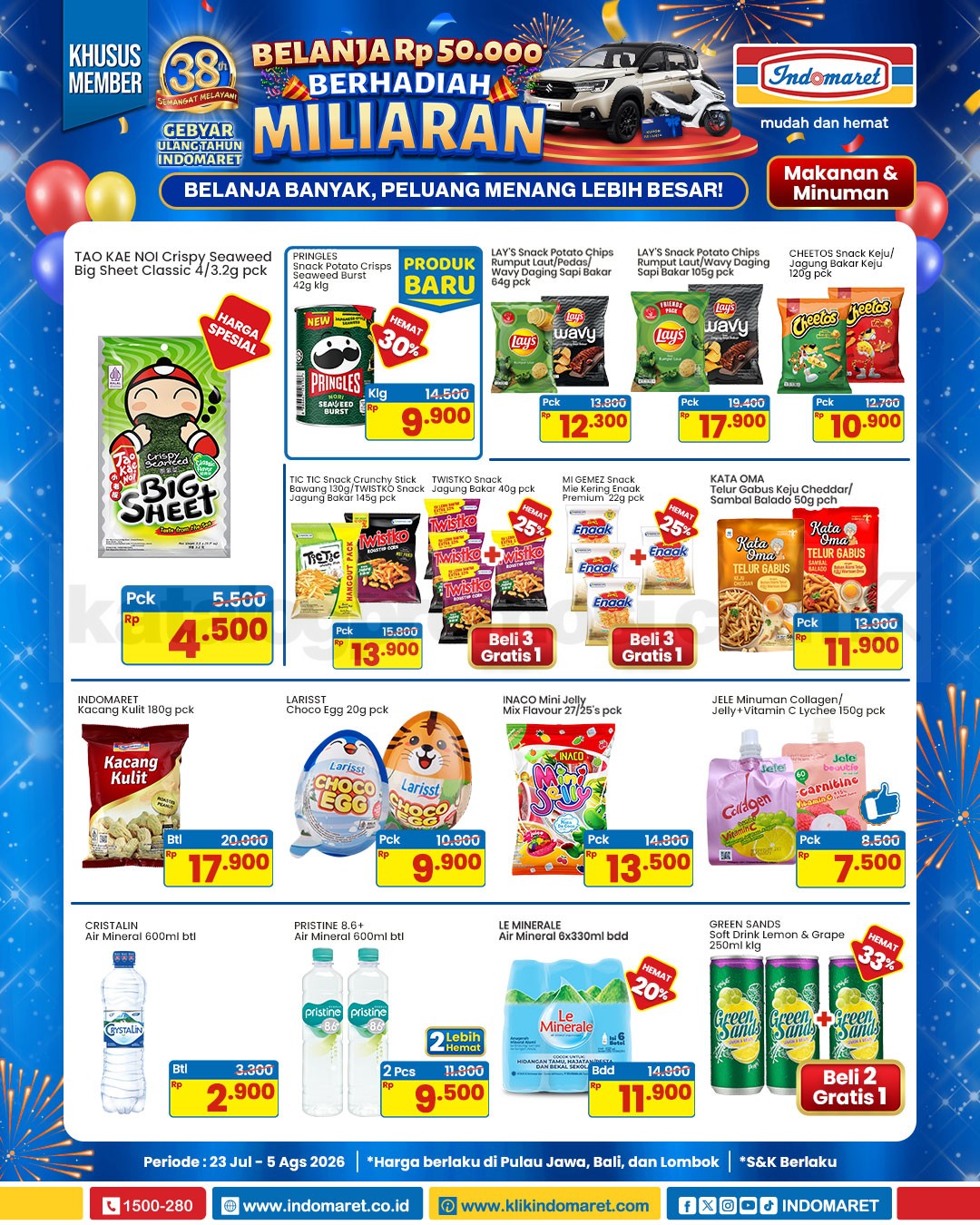 Promo Indomaret Katalog Terbaru 23 Juli - 05 Agustus 2026