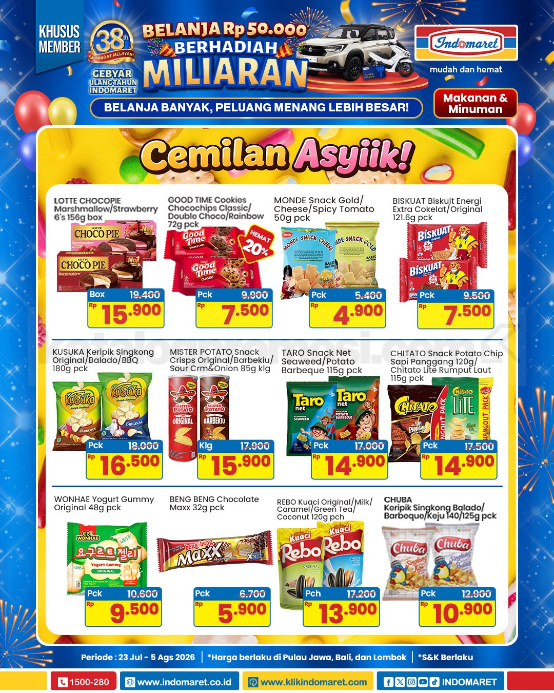 Promo Indomaret Katalog Terbaru 23 Juli - 05 Agustus 2026
