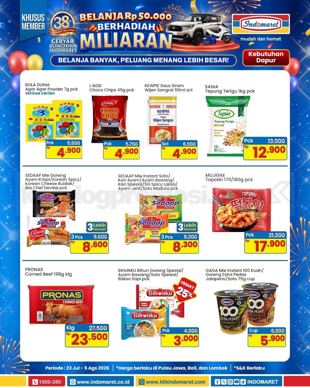 Promo Indomaret Katalog Terbaru 23 Juli - 05 Agustus 2026