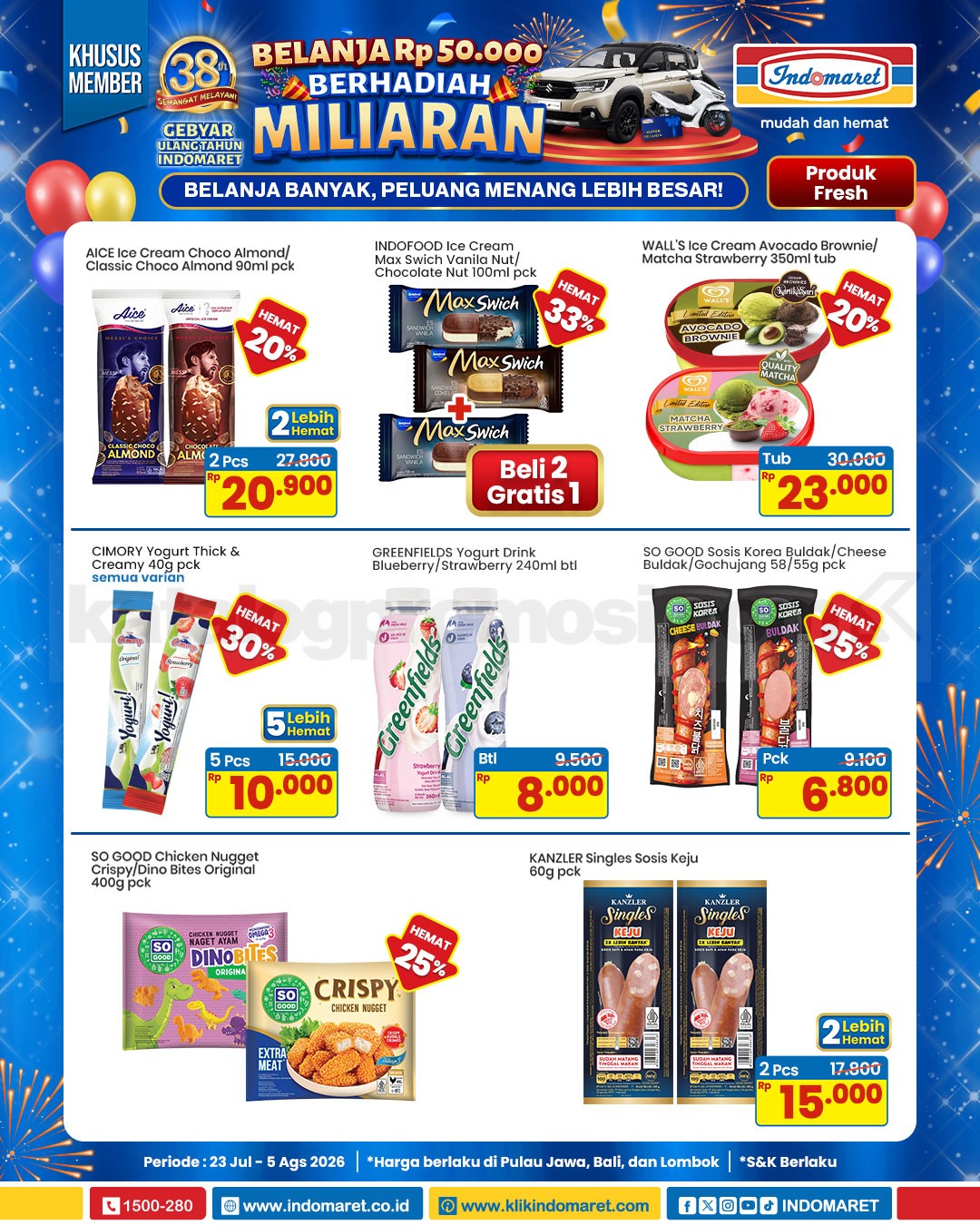 Promo Indomaret Katalog Terbaru 23 Juli - 05 Agustus 2026
