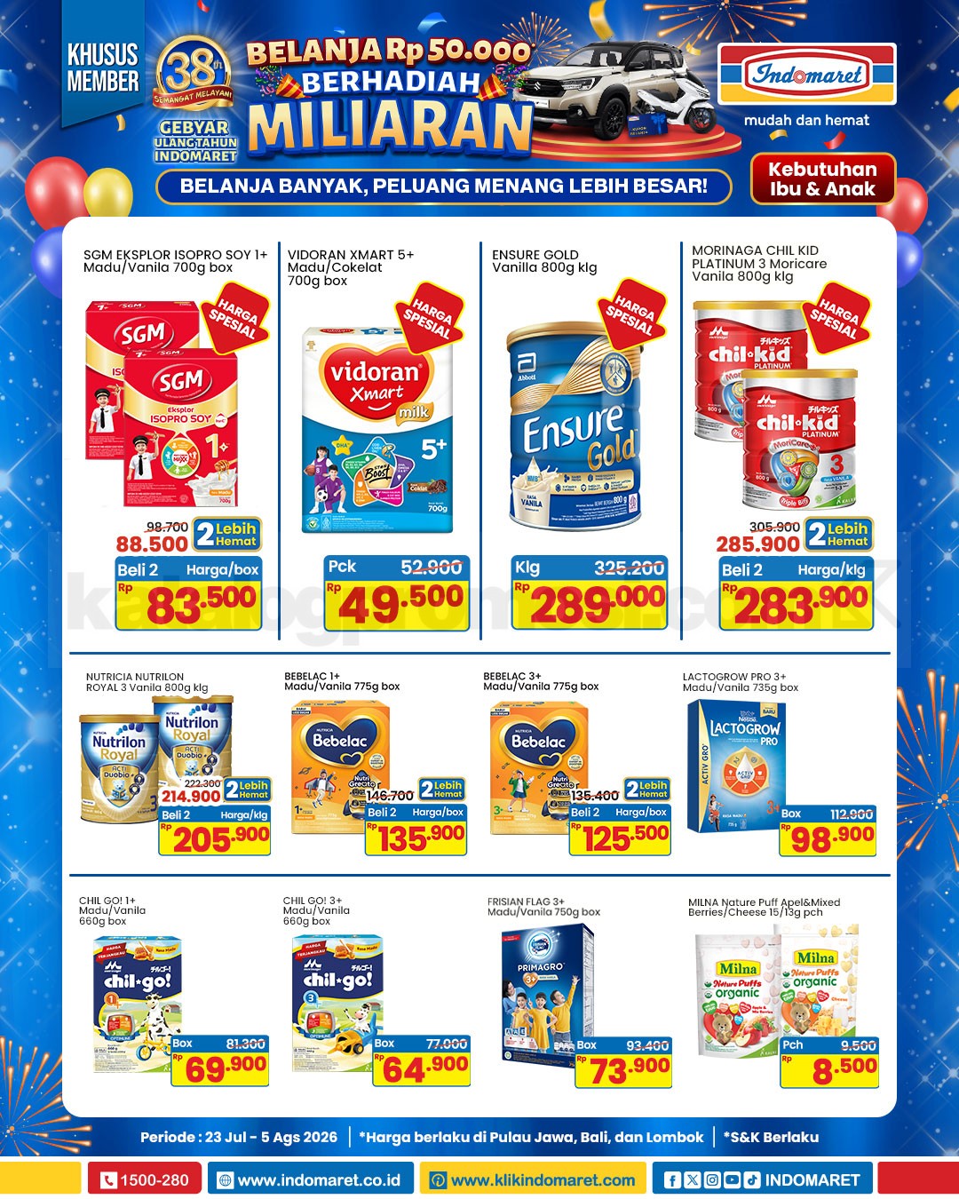 Promo Indomaret Katalog Terbaru 23 Juli - 05 Agustus 2026