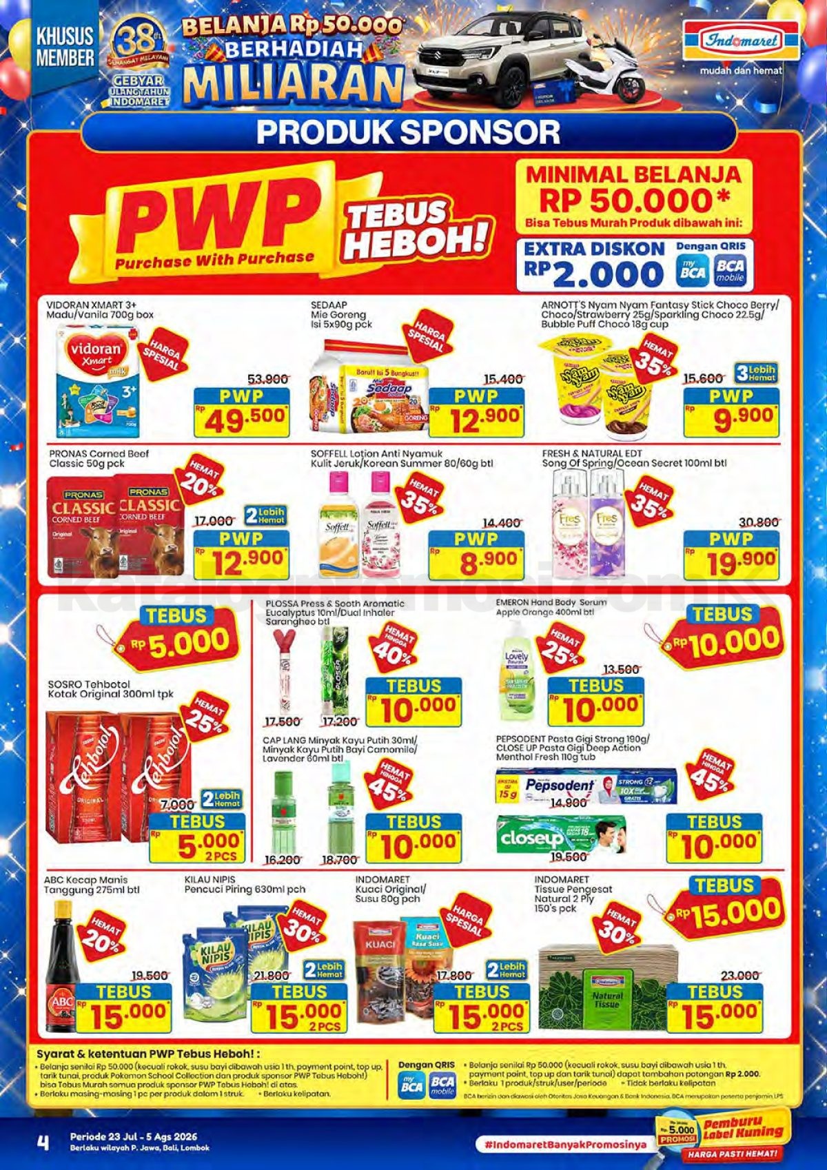 Promo Indomaret Katalog Terbaru 30 Juli - 05 Agustus 2026