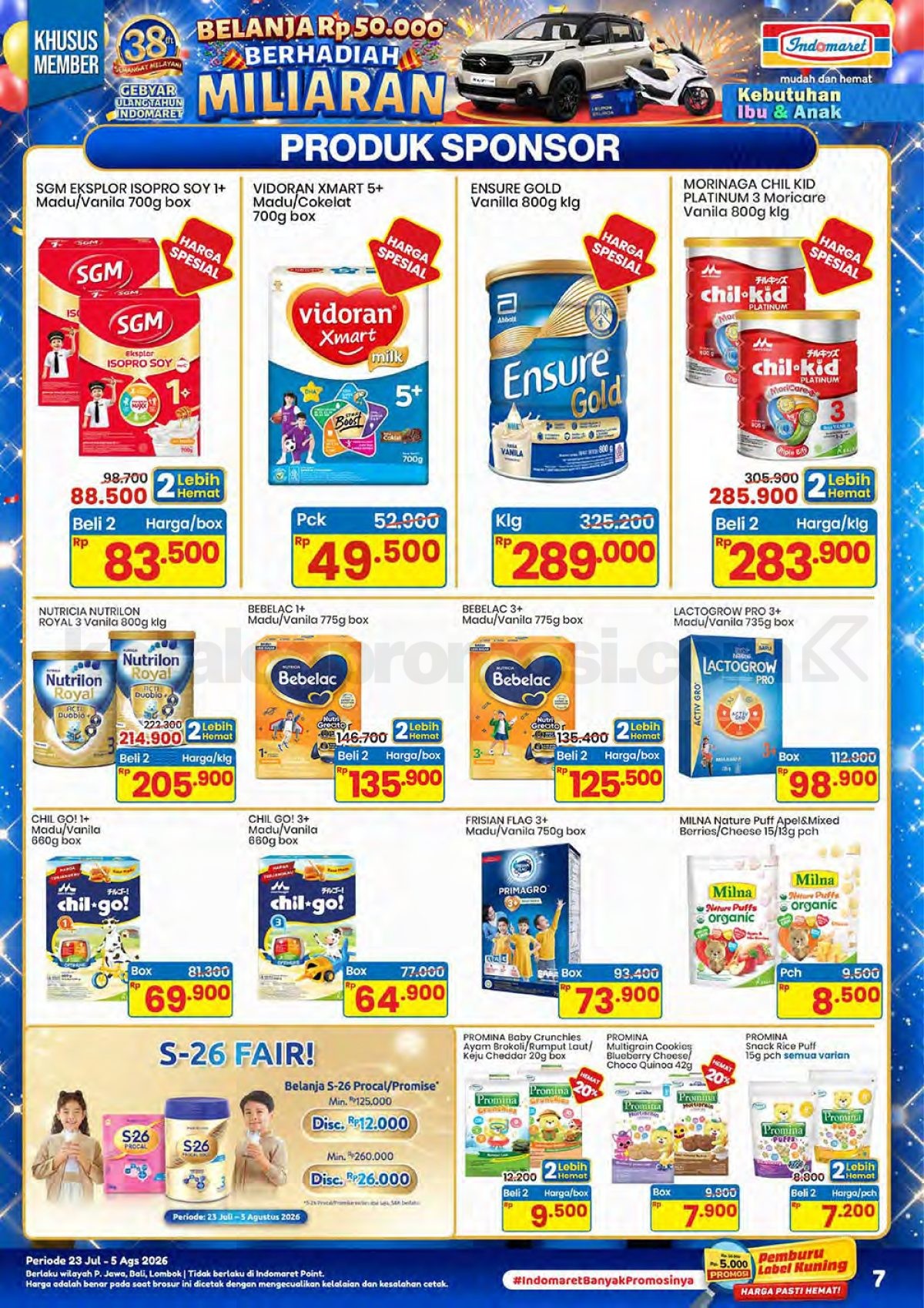 Promo Indomaret Katalog Terbaru 30 Juli - 05 Agustus 2026