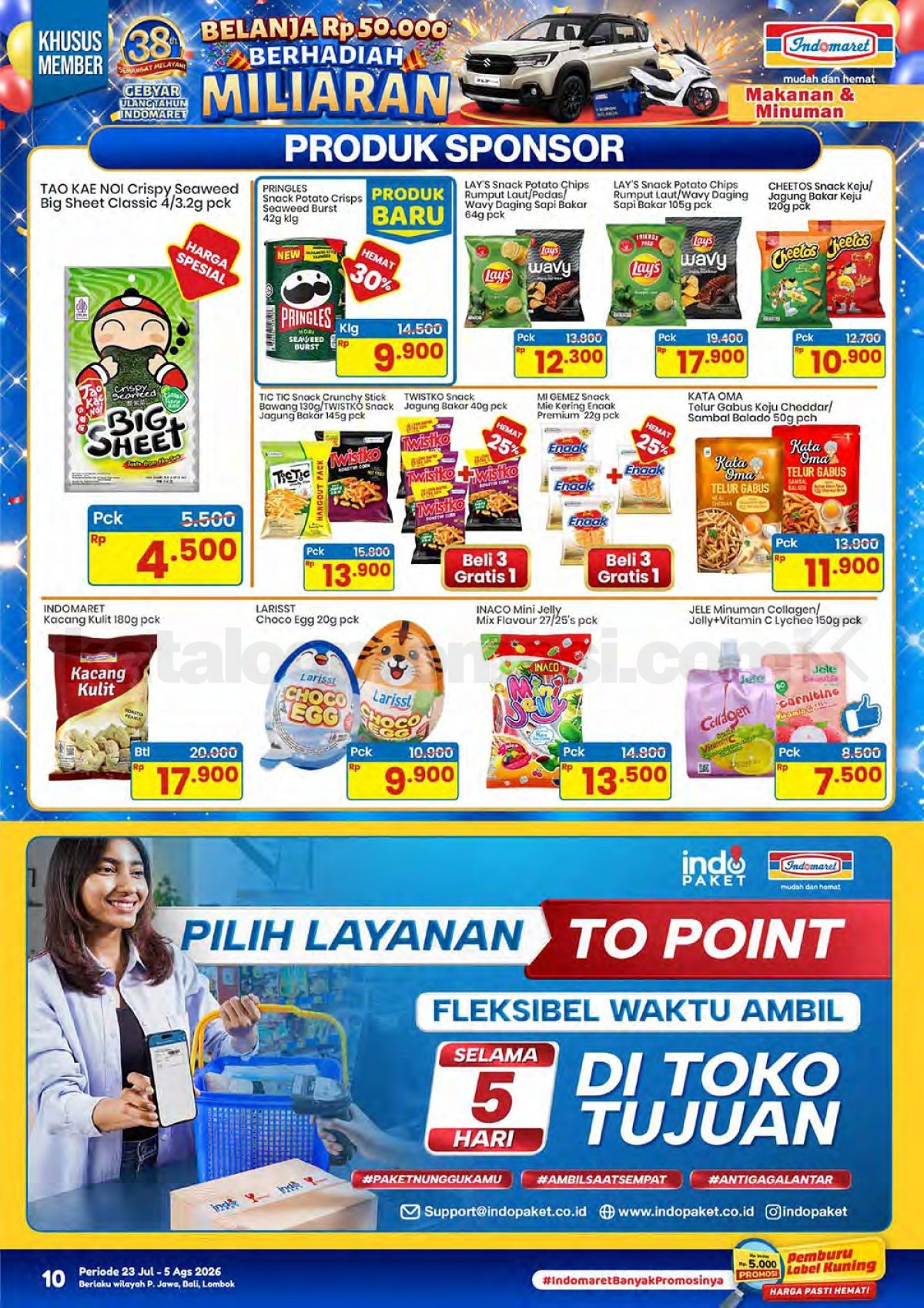 Promo Indomaret Katalog Terbaru 30 Juli - 05 Agustus 2026