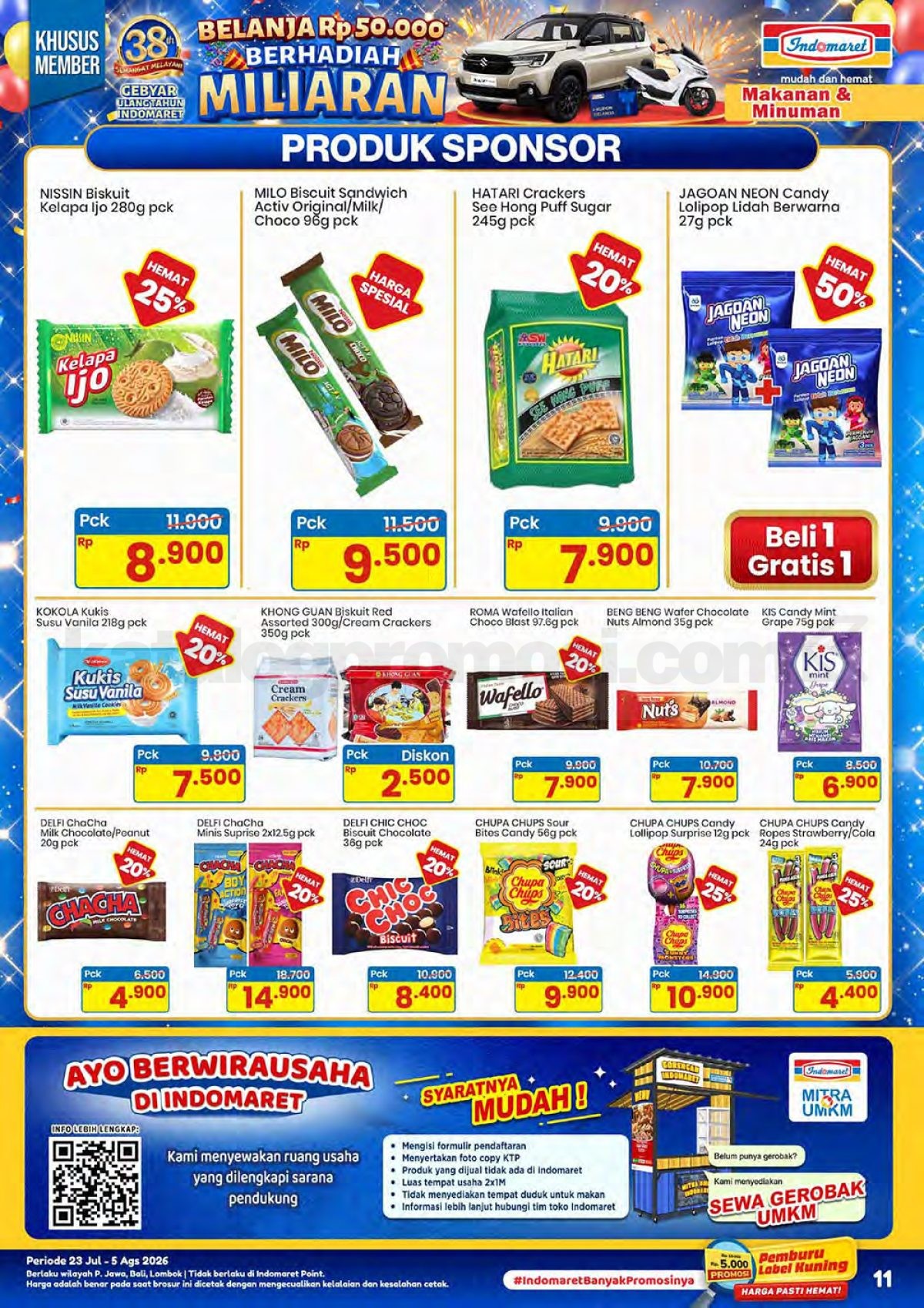 Promo Indomaret Katalog Terbaru 30 Juli - 05 Agustus 2026