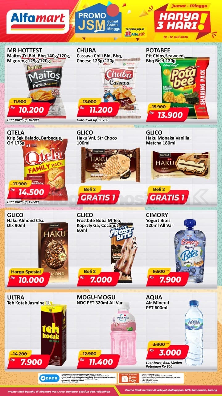 Promo JSM ALFAMART 17-19 Juli 2026 MINGGU INI