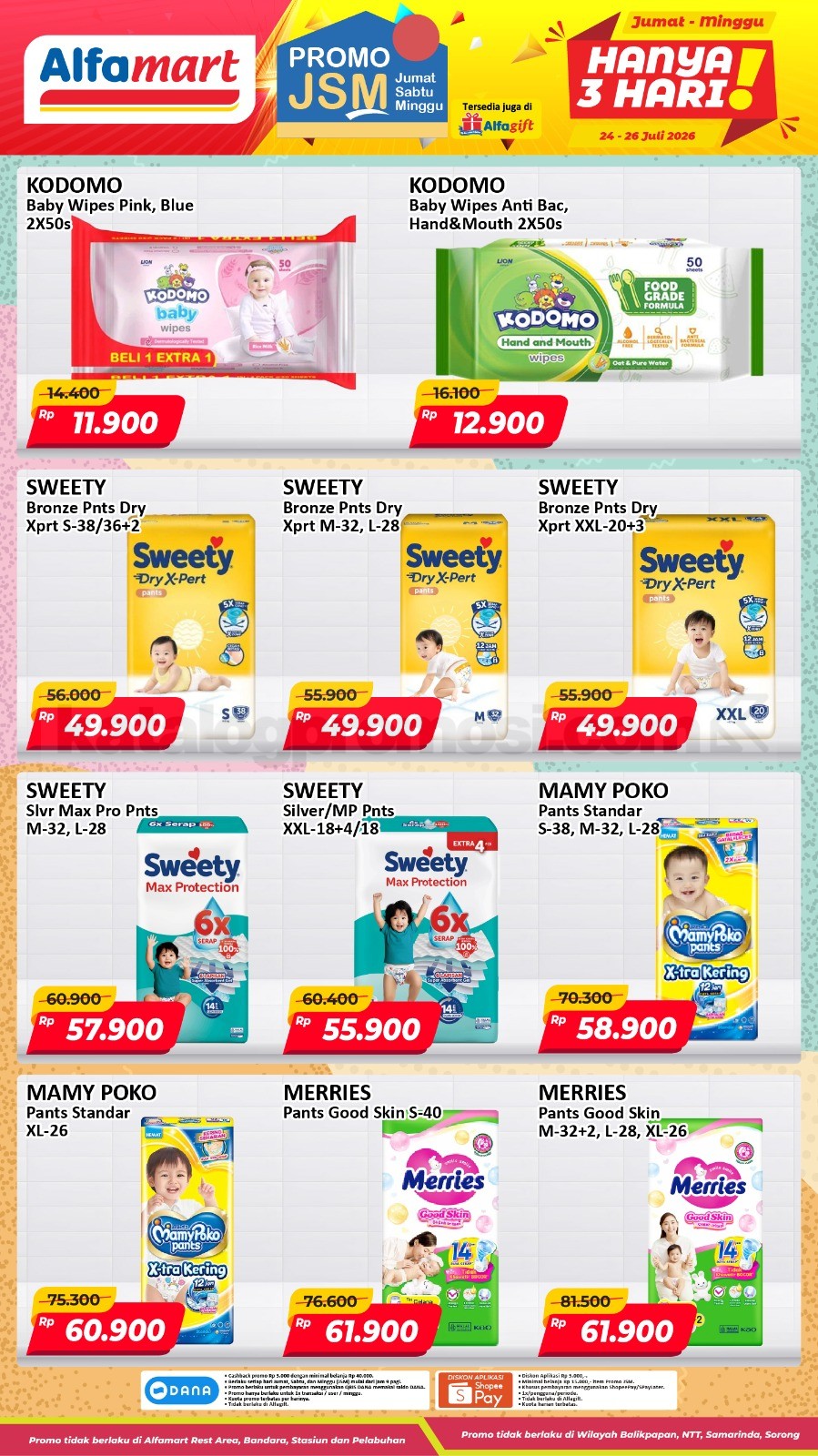 Promo JSM ALFAMART 24-26 Juli 2026 MINGGU INI