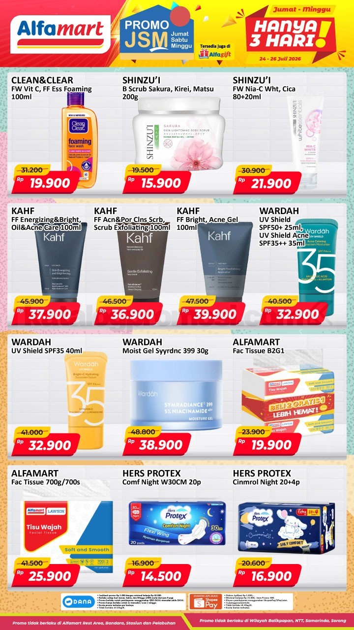 Promo JSM ALFAMART 24-26 Juli 2026 MINGGU INI