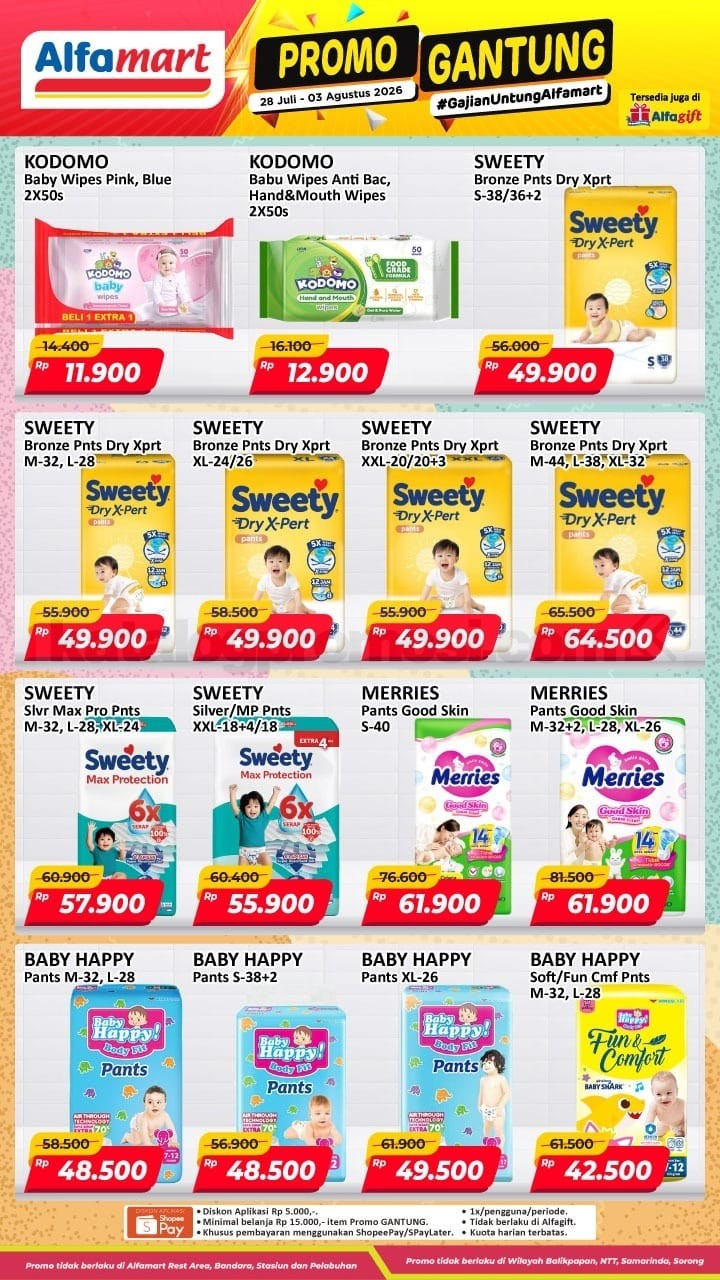 Promo JSM ALFAMART 31 Juli - 02 Agustus 2026 MINGGU INI Promo JSM ALFAMART 31 Juli - 02 Agustus 2026 MINGGU INI 10