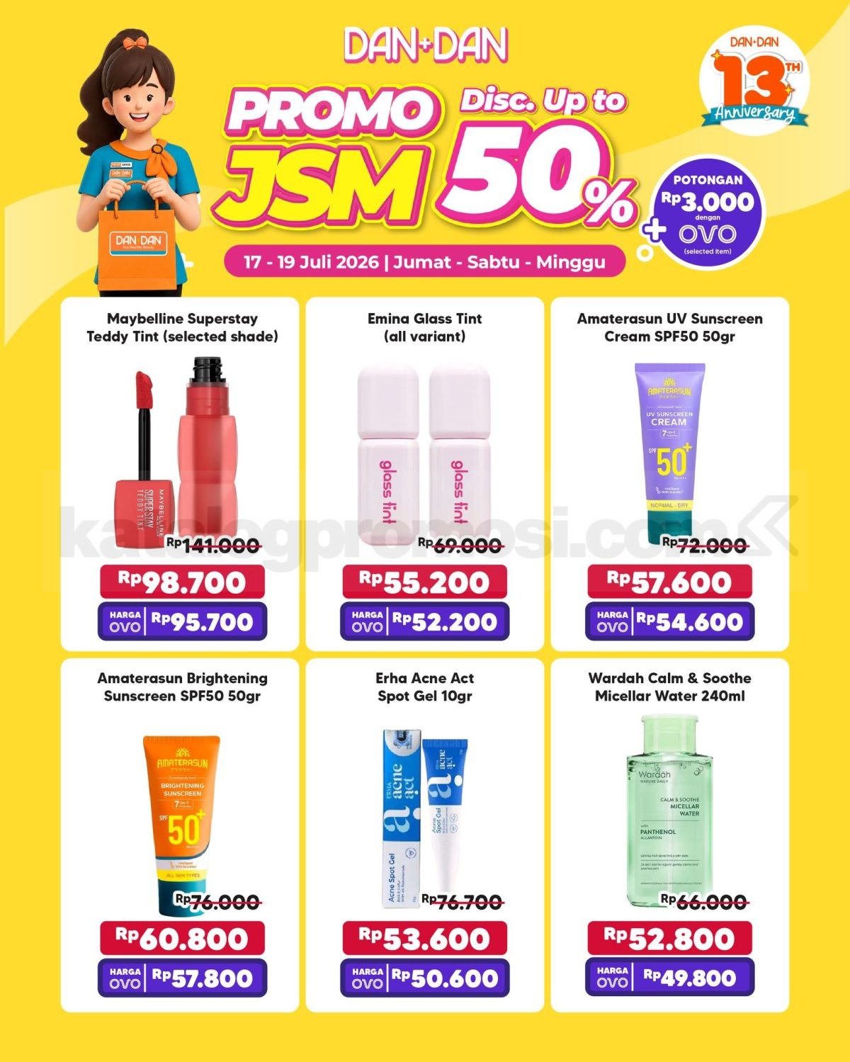 Promo JSM Dan+Dan 17-19 Juli 2026 Promo JSM Dan+Dan 17-19 Juli 2026
