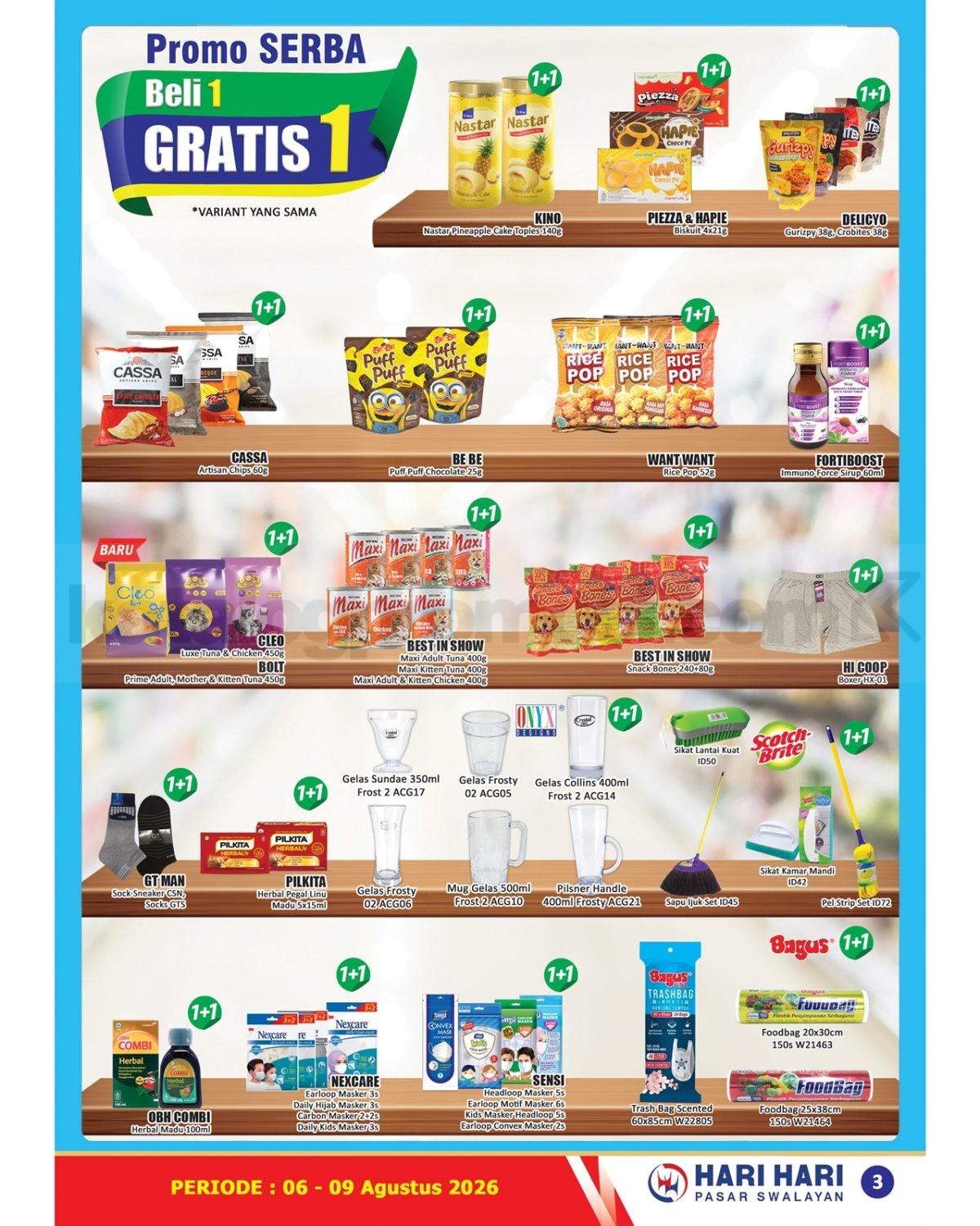 Promo JSM Hari Hari Swalayan 06-09 Agustus 2026