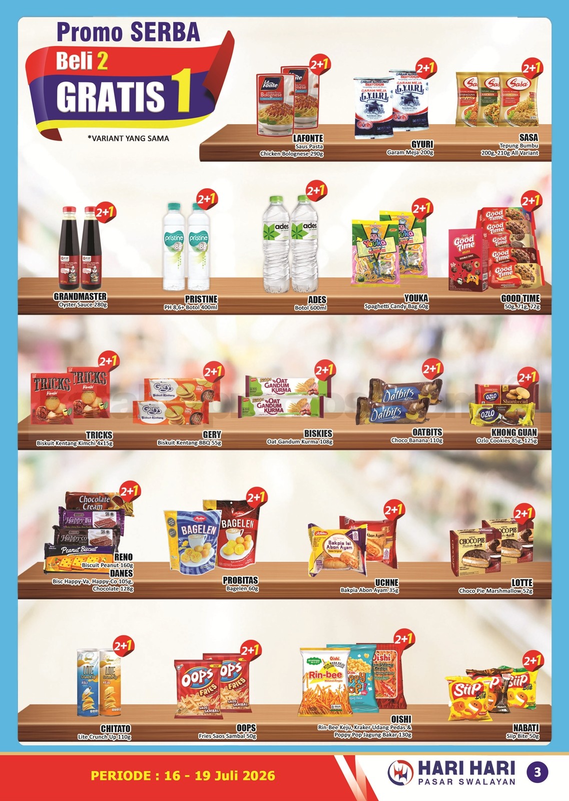Promo JSM Hari Hari Swalayan 16-19 Juli 2026