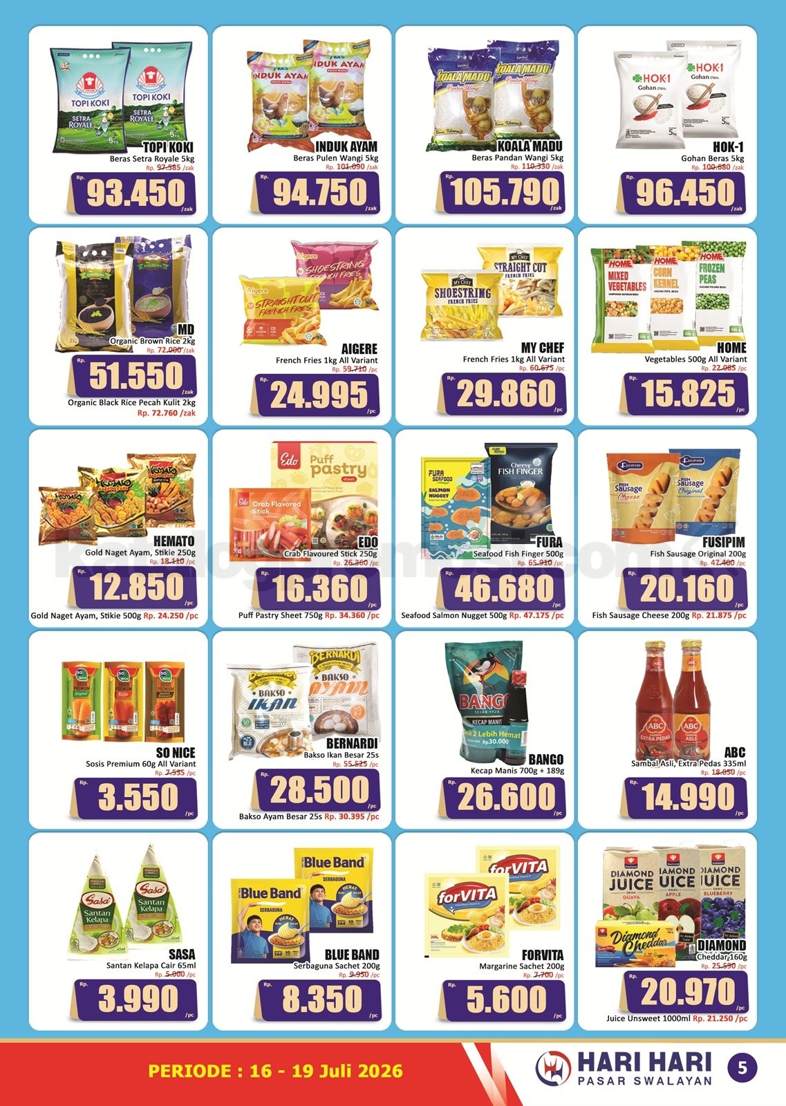 Promo JSM Hari Hari Swalayan 16-19 Juli 2026