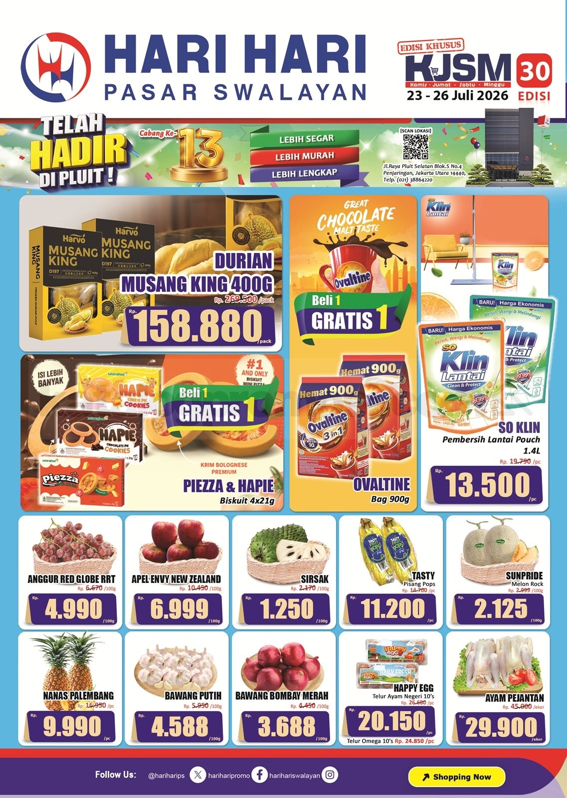 Promo JSM Hari Hari Swalayan 23-26 Juli 2026
