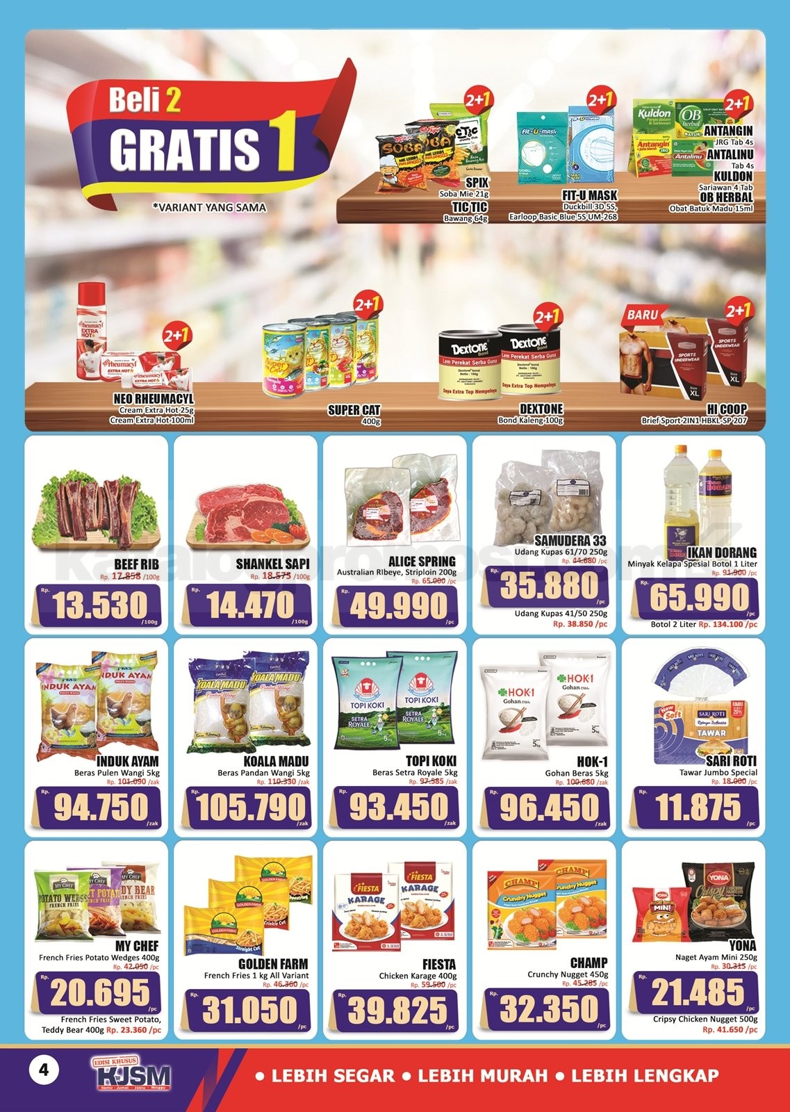 Promo JSM Hari Hari Swalayan 23-26 Juli 2026