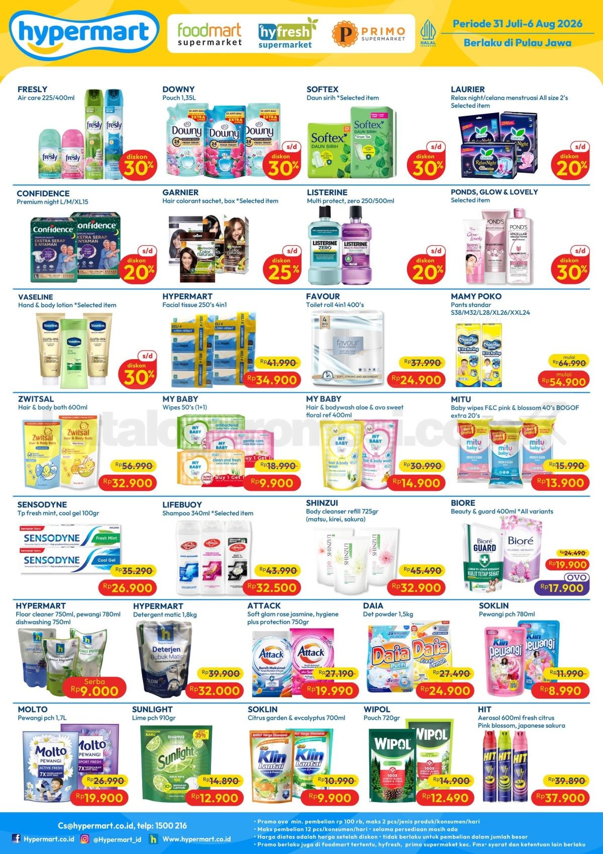 PROMO JSM HYPERMART 31 Juli - 06 Agustus 2026