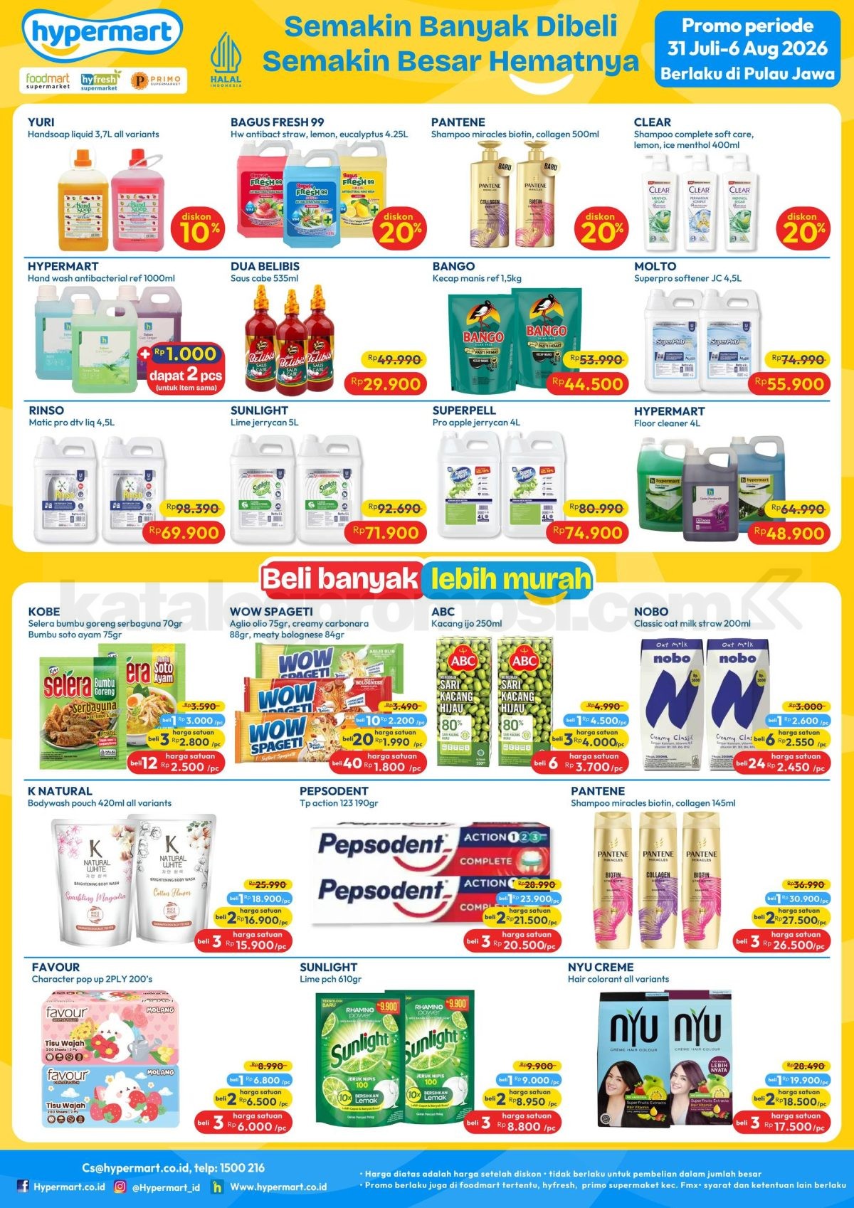 Promo Hypermart Weekday 03-06 Agustus 2026